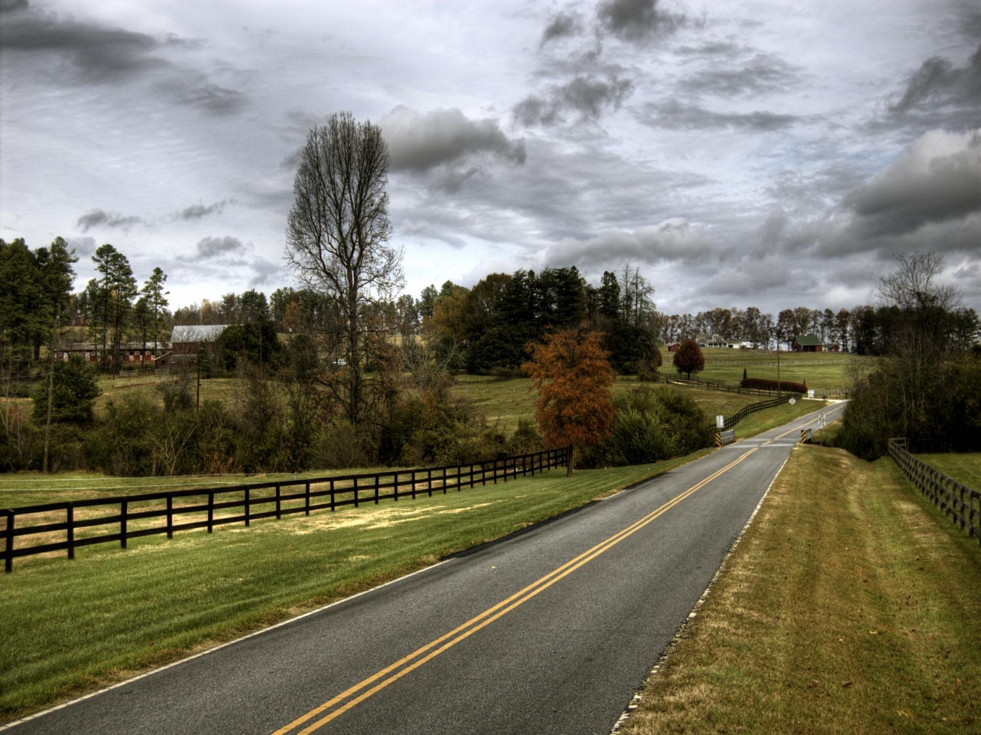 Country Road Windows 7 Scenery Desktop Wallpaper. Scenery