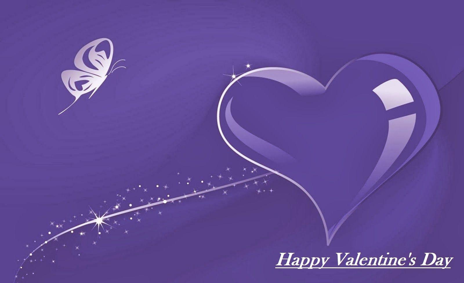 Purple Valentine's Day Wallpaper Free Purple