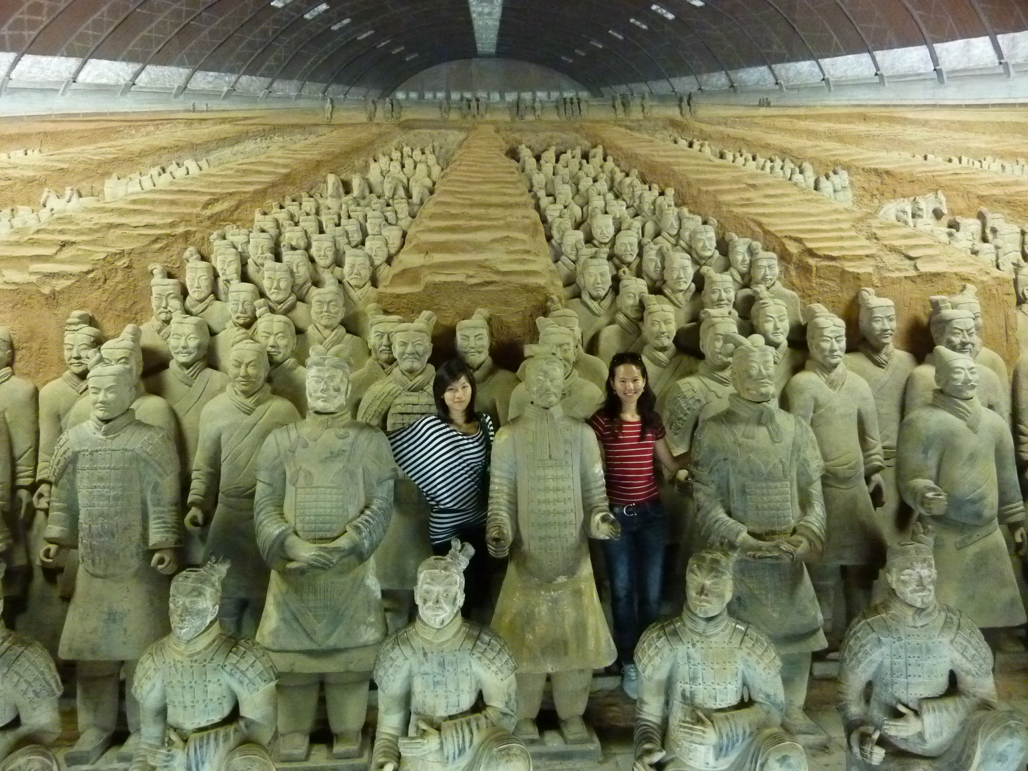 Terracotta Warriors at Qin Shi Huangdi's mausoleum, Xi'an