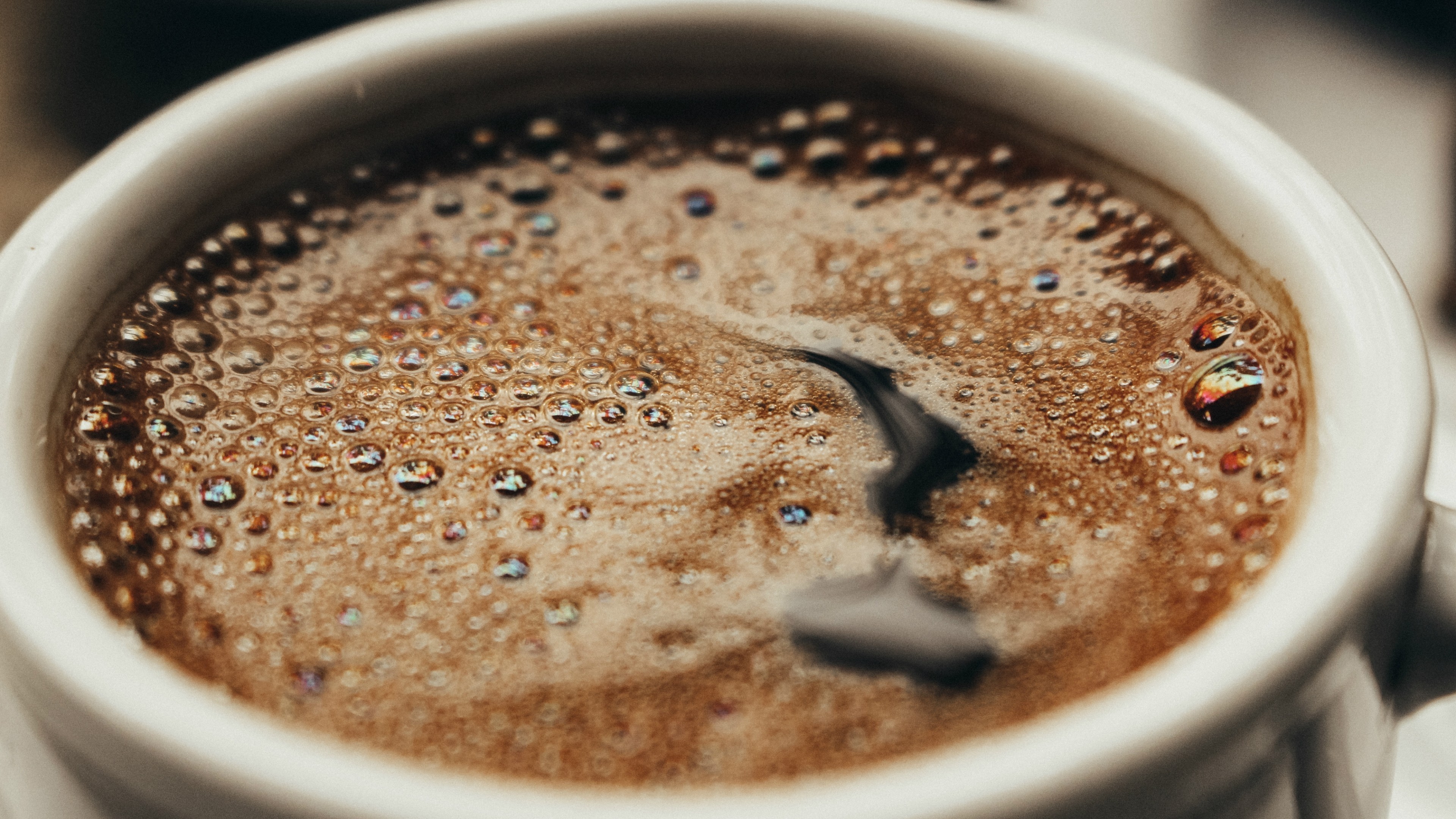Download 3840x2160 Black Coffee, Close Up, Drinks, Cup