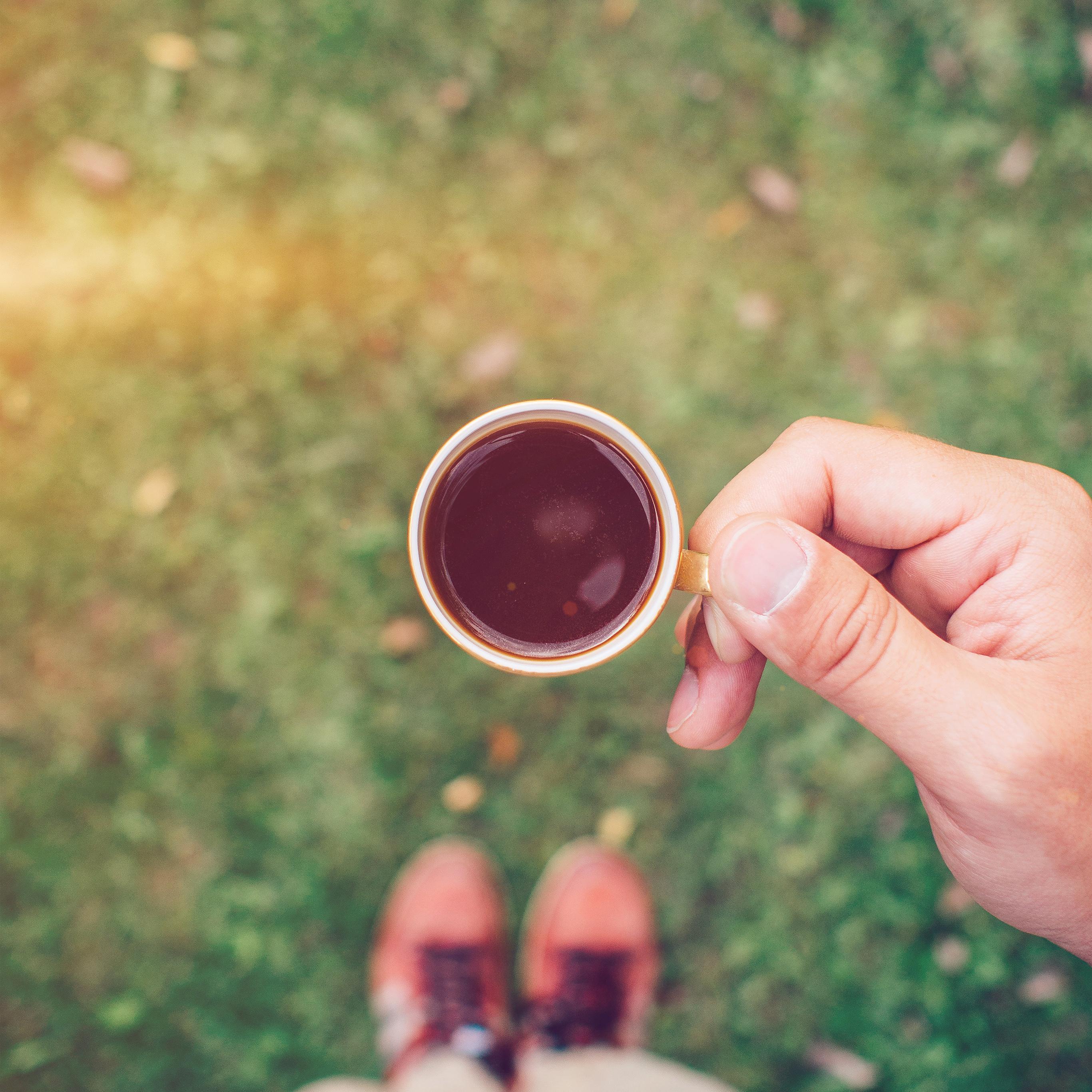 Food Cup Coffee Nature Man Espresso Green Flare Wallpaper