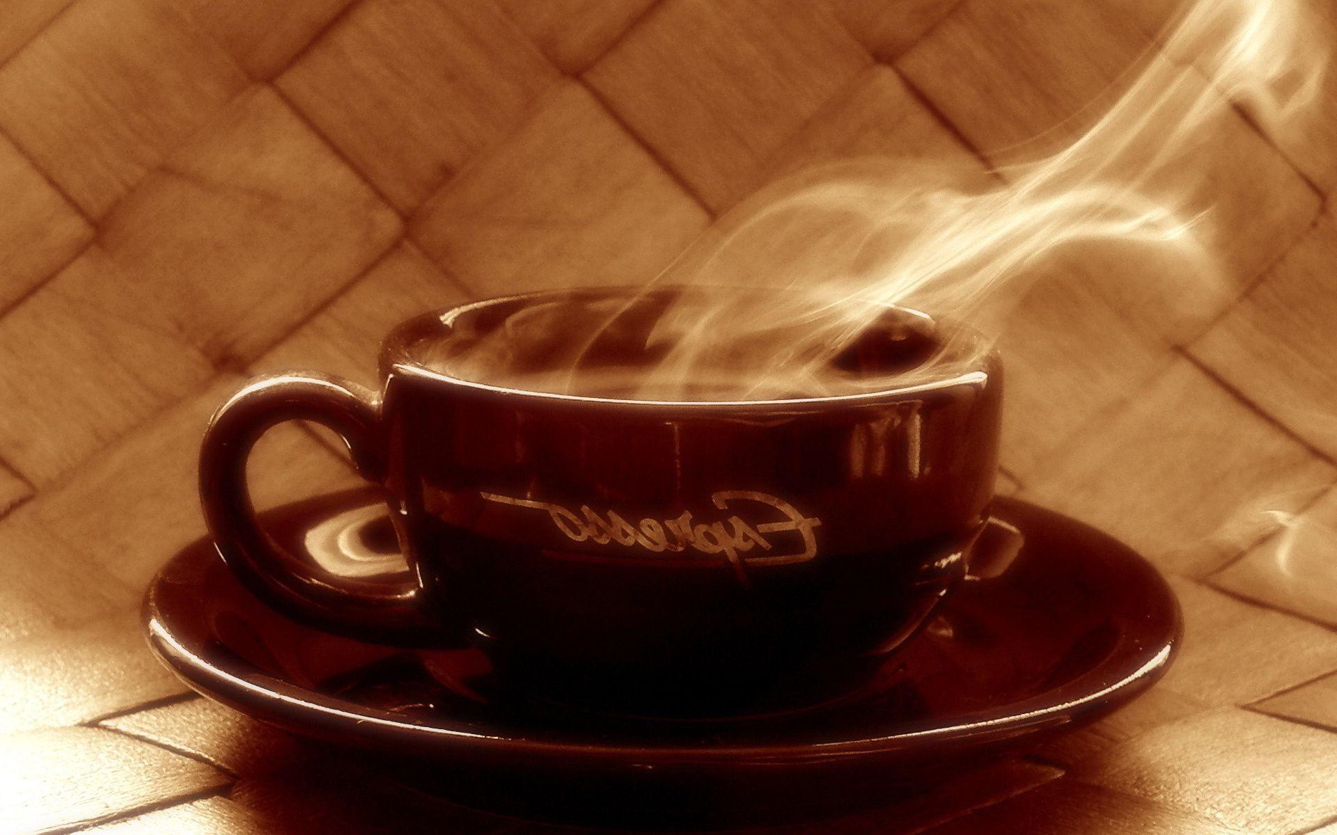 Espresso the aroma of coffee