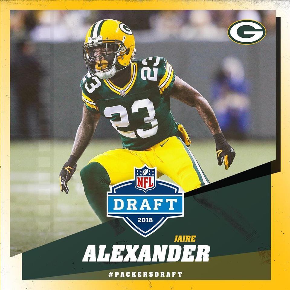 Welcome to the Packers, Jaire Alexander! ️⃣3️⃣ for