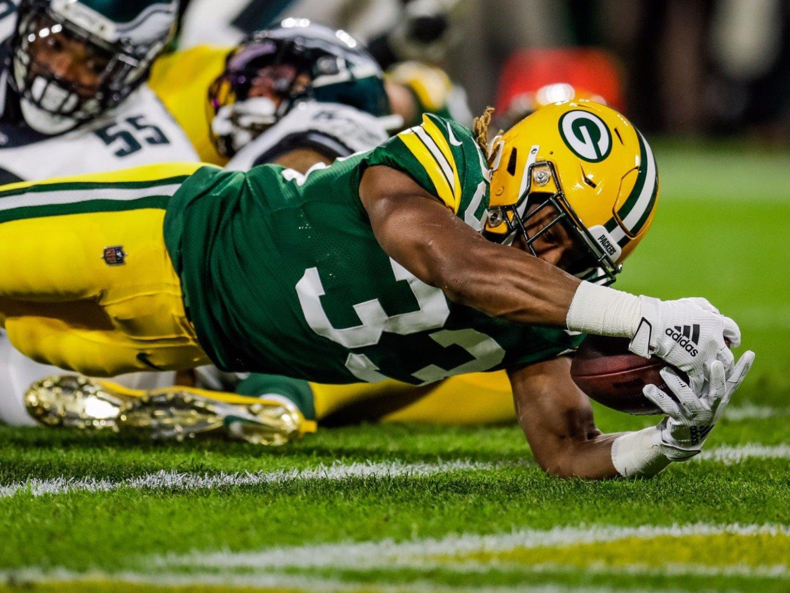 key image from the Packers' crummy first loss