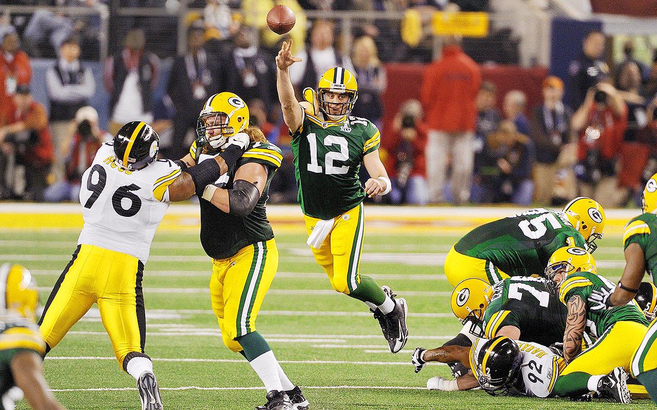 Super Bowl XLV: Green Bay Packers defeat Pittsburgh Steelers