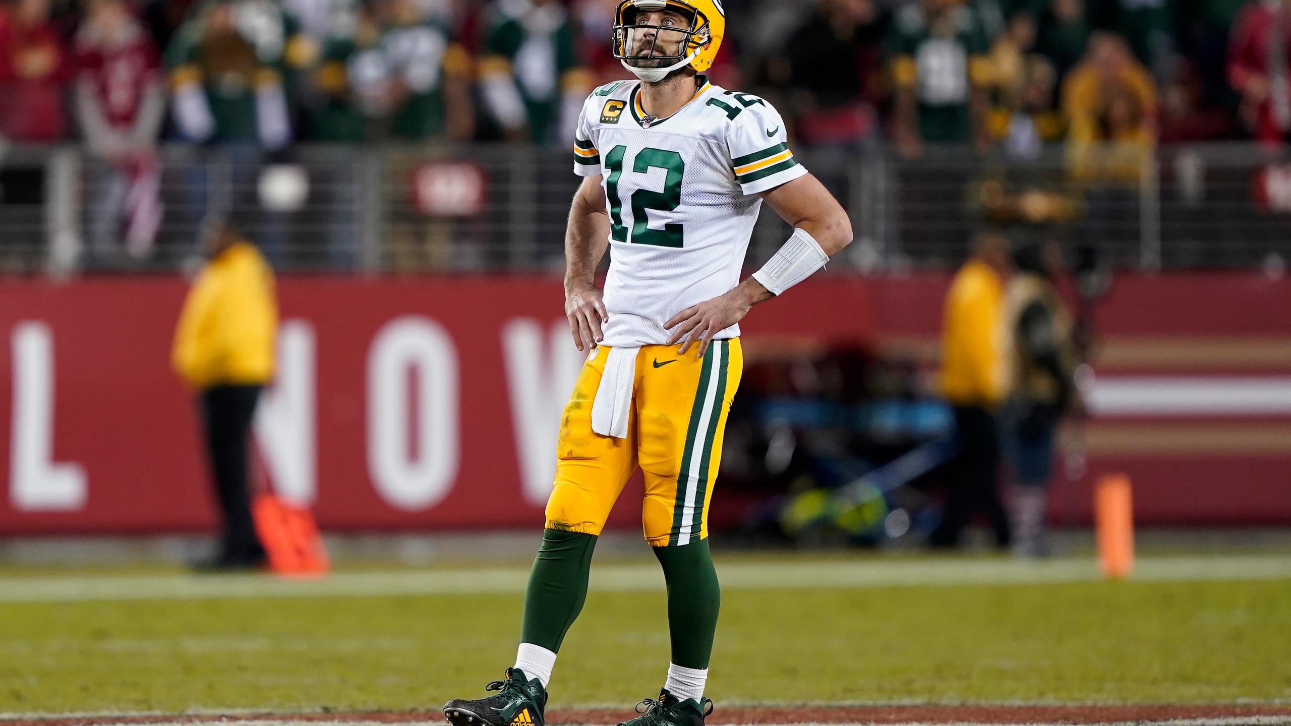 Rodgers Struggles In Packers' 37 8 Loss To 49ers