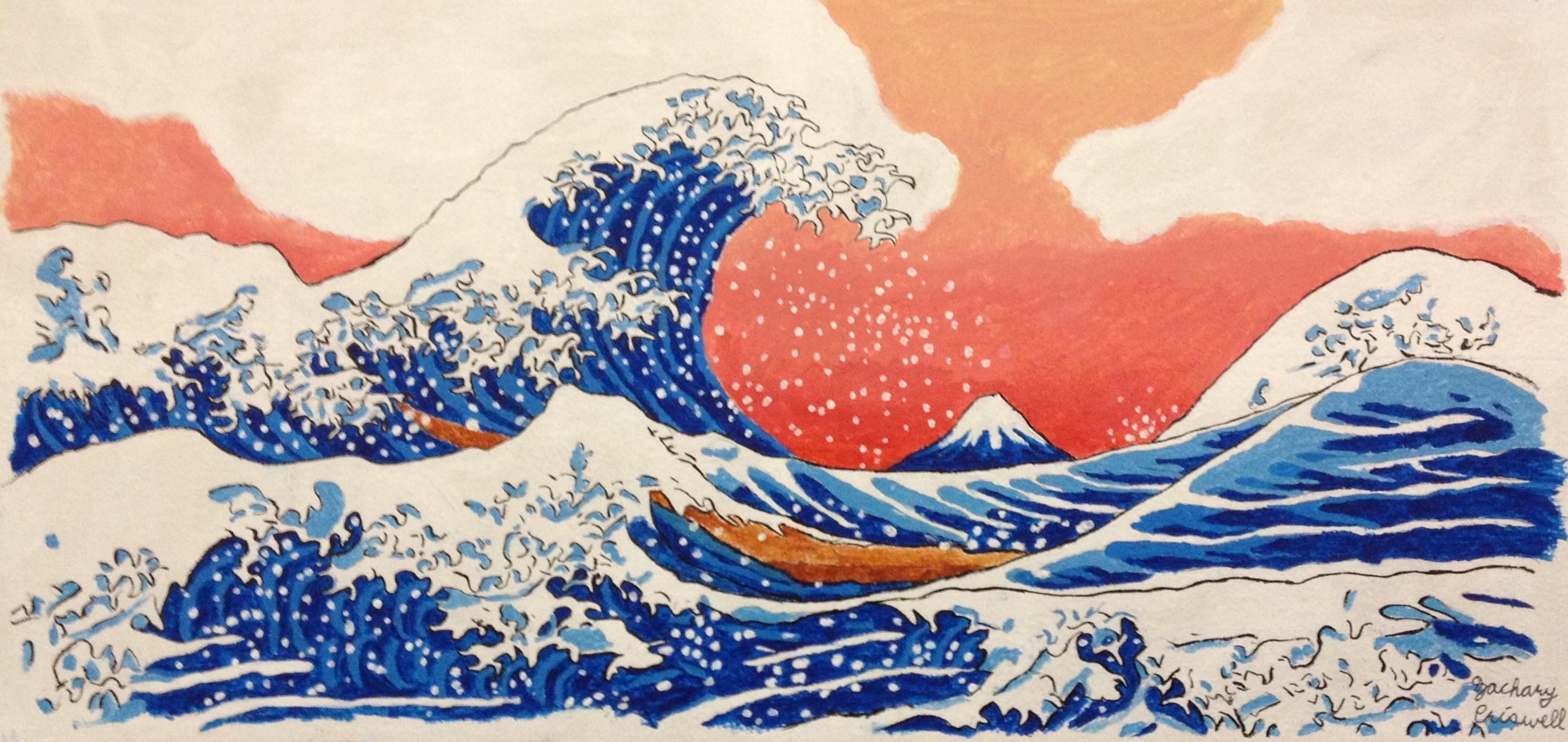 The Great Wave Off Kanagawa Wallpaper The Great Wave