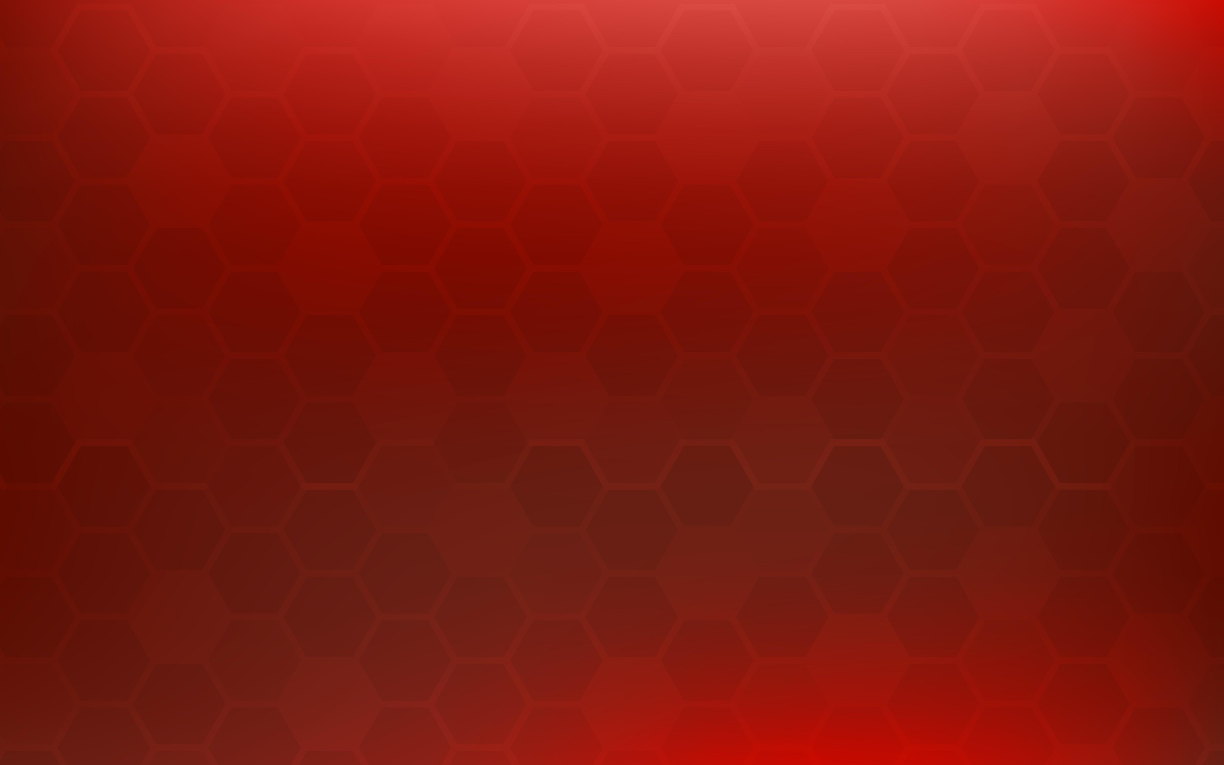Red honeycomb abstract background. Wallpaper and texture