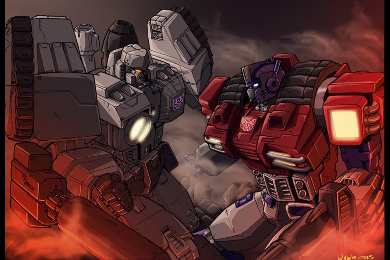 Optimus Prime Vs Megatron. Zoom Comics Comic Book
