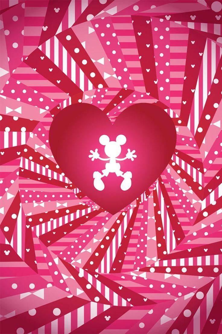 Latest HD Happy Valentines Day Mickey Mouse Image