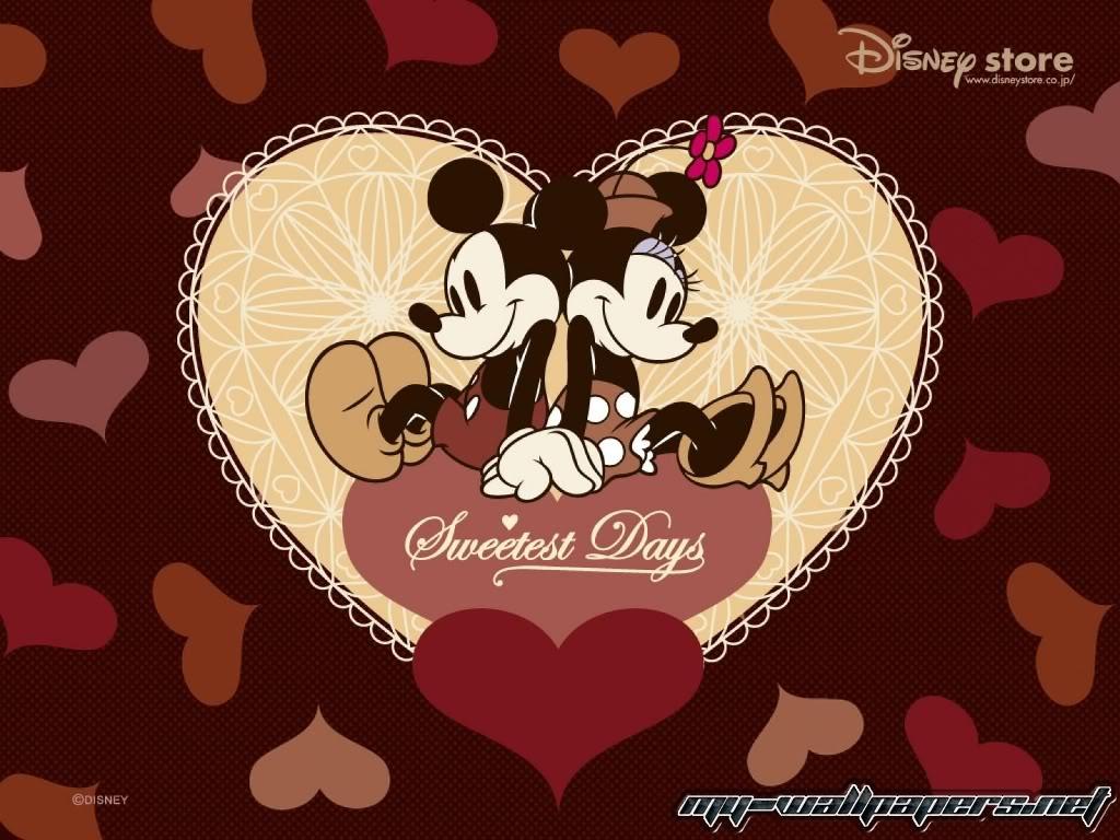 Mickey Mouse Valentines Day Wallpapers Wallpaper Cave