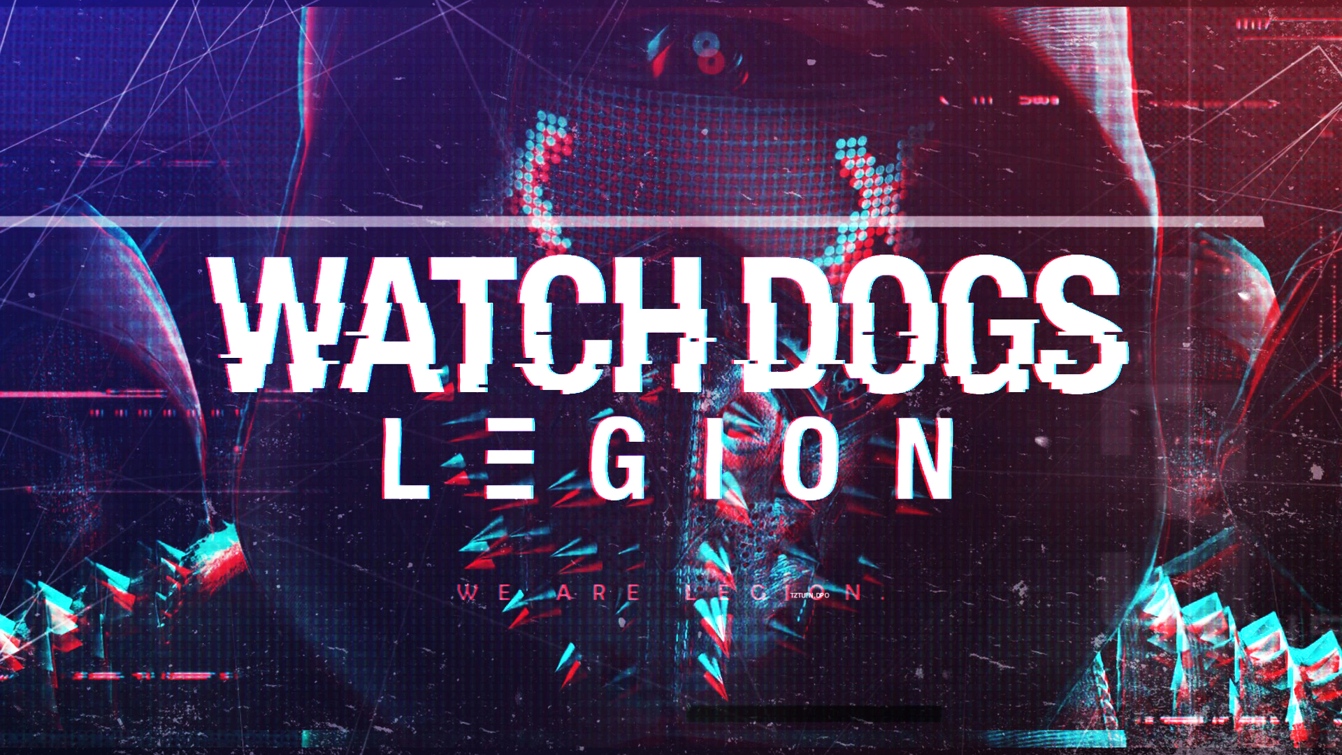 Watch Dogs Legion Glitch Intro Sony Vegas Pro