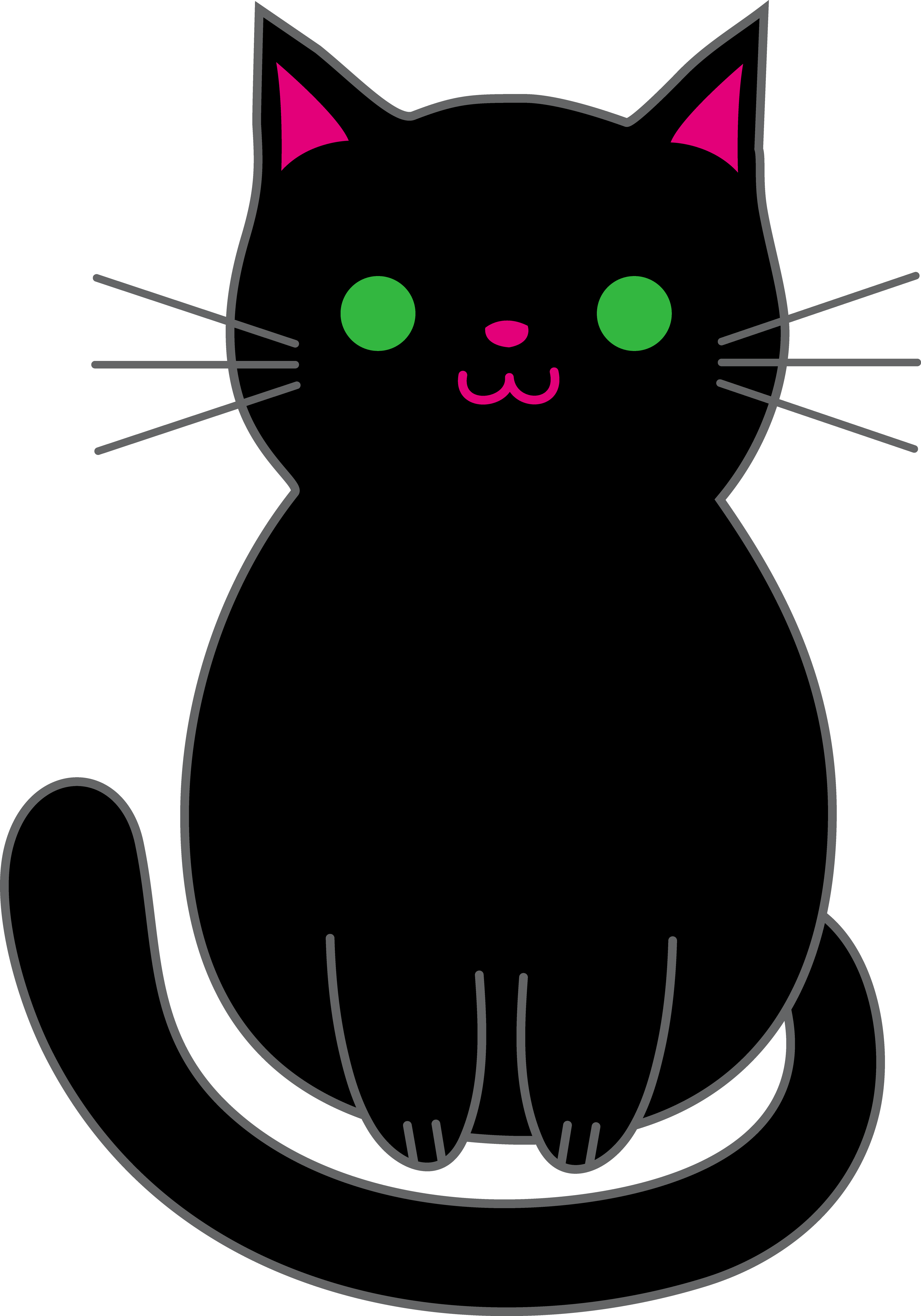 Wallpaper For Cute Anime Black Cat Wallpaper