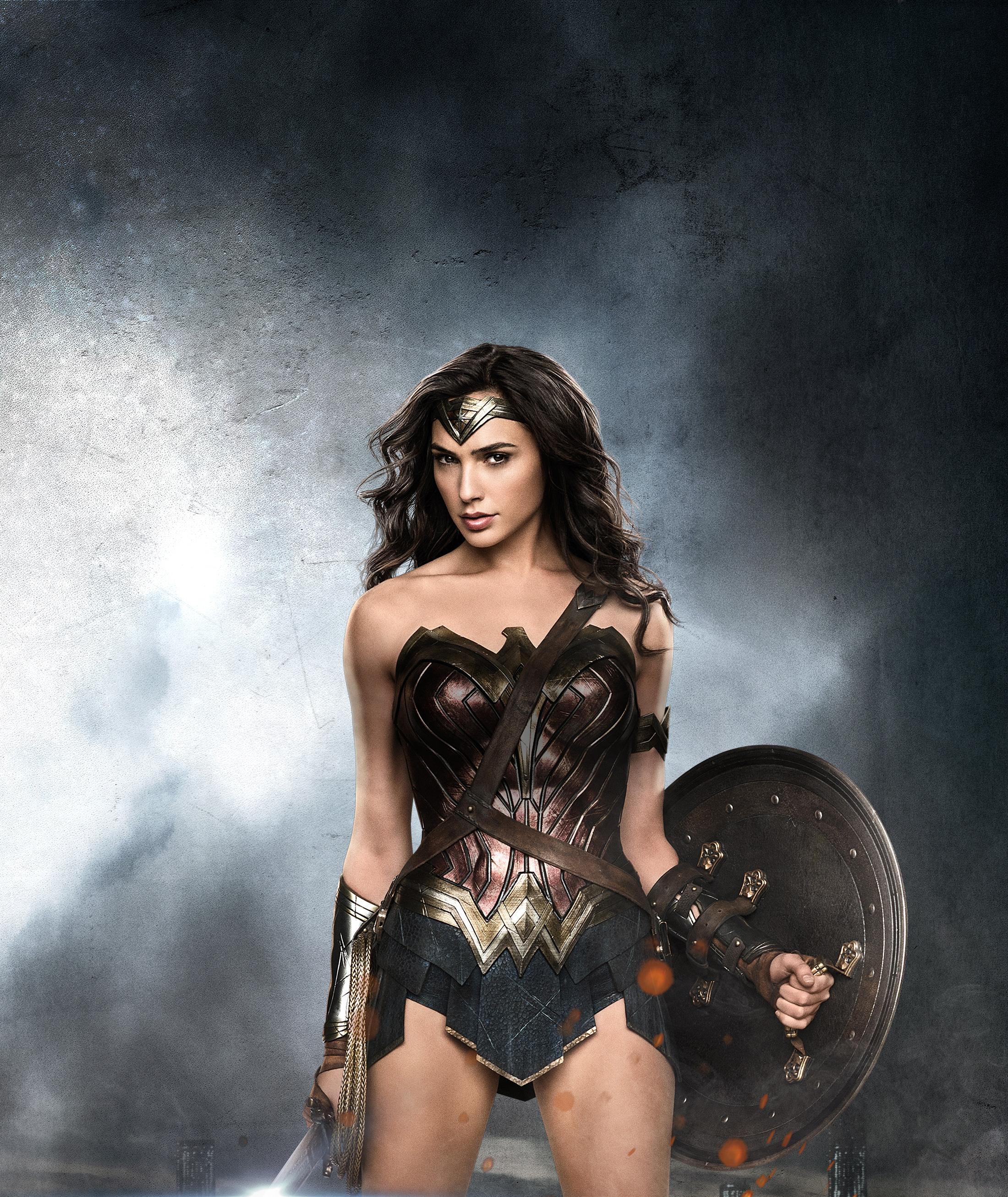 Wallpaper Wonder Woman, Gal Gadot, Batman v Superman, Movies