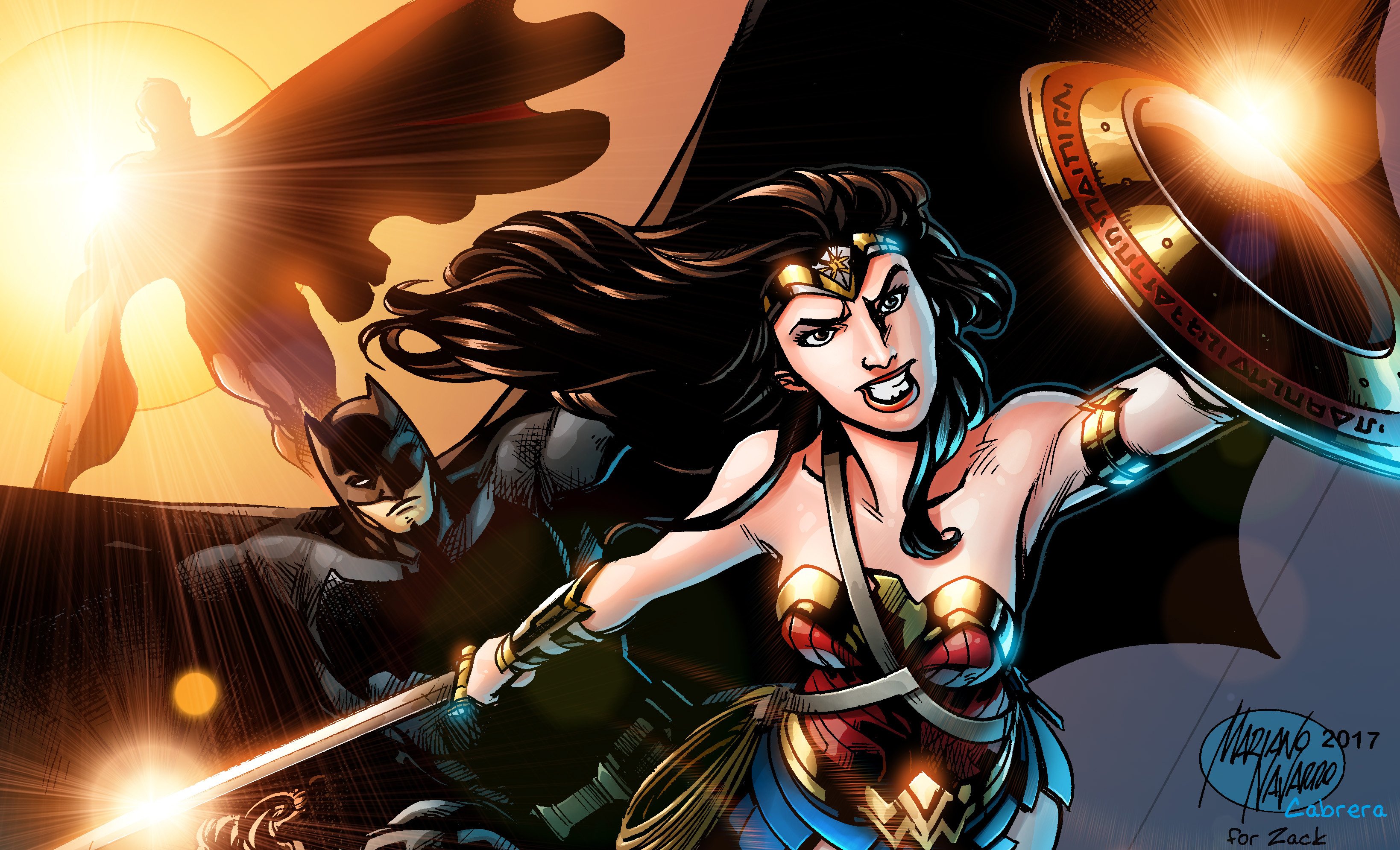 Justice League Wonder Woman Superman Batman