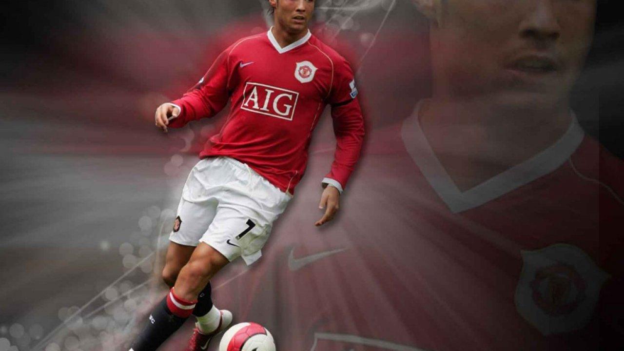 Manchester, United, Cristiano, Ronaldo, Widescreen, HD, Wallpaper