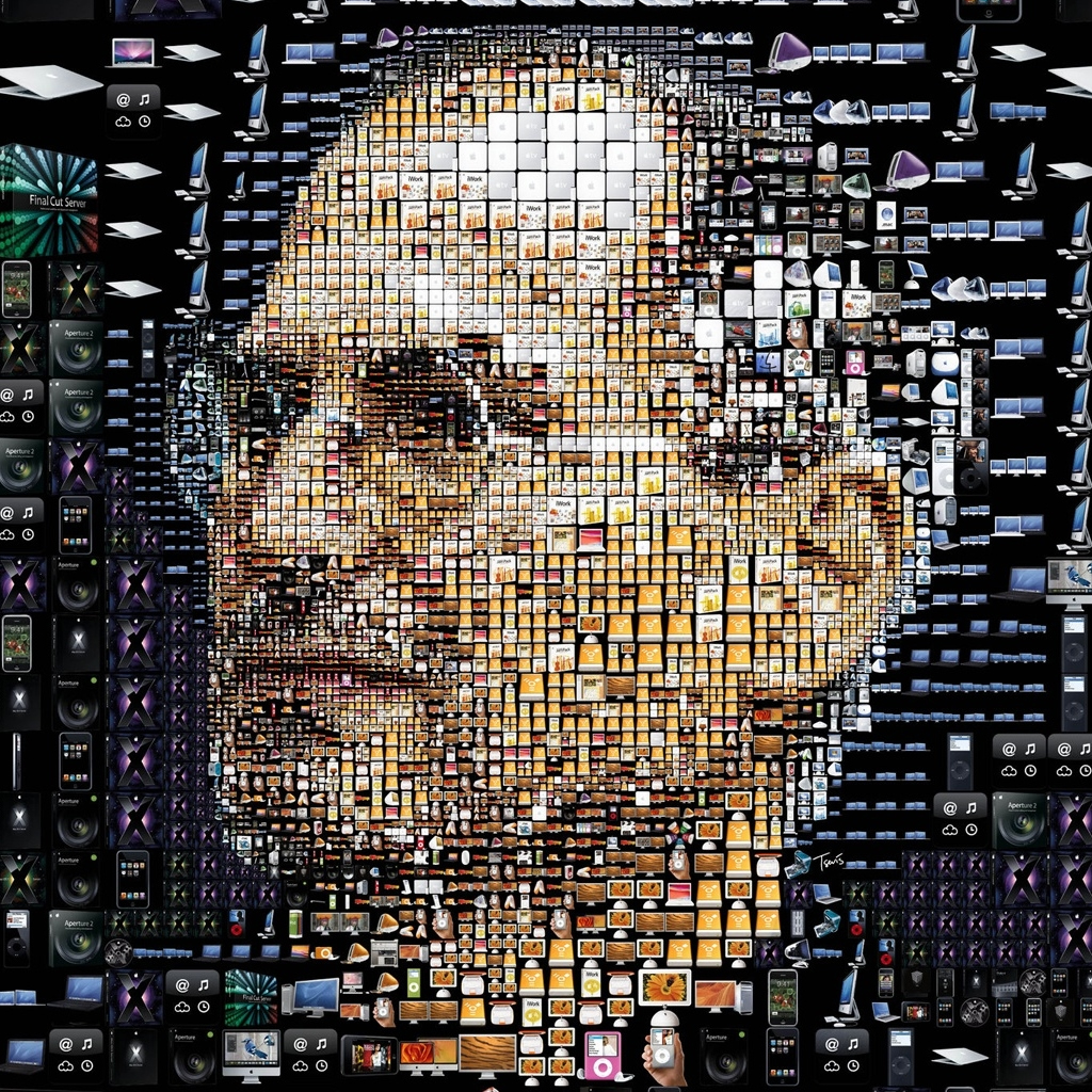 Steve Jobs Apple iPad Wallpaper Free Download