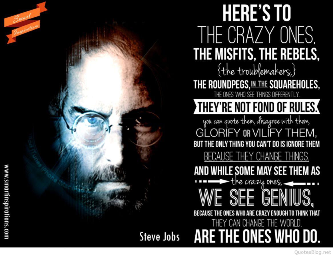 Steve Jobs Quotes HD Wallpaper & Background