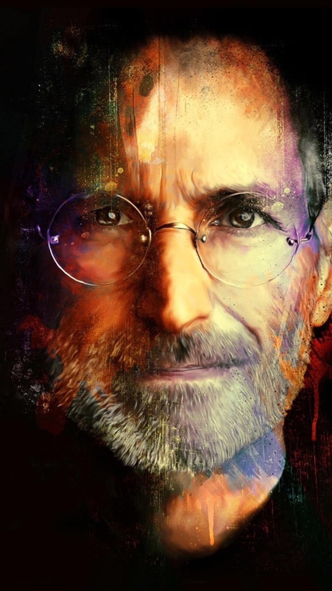 Steve Jobs tribute wallpaper for iPhone 6 and iPhone 6 Plus