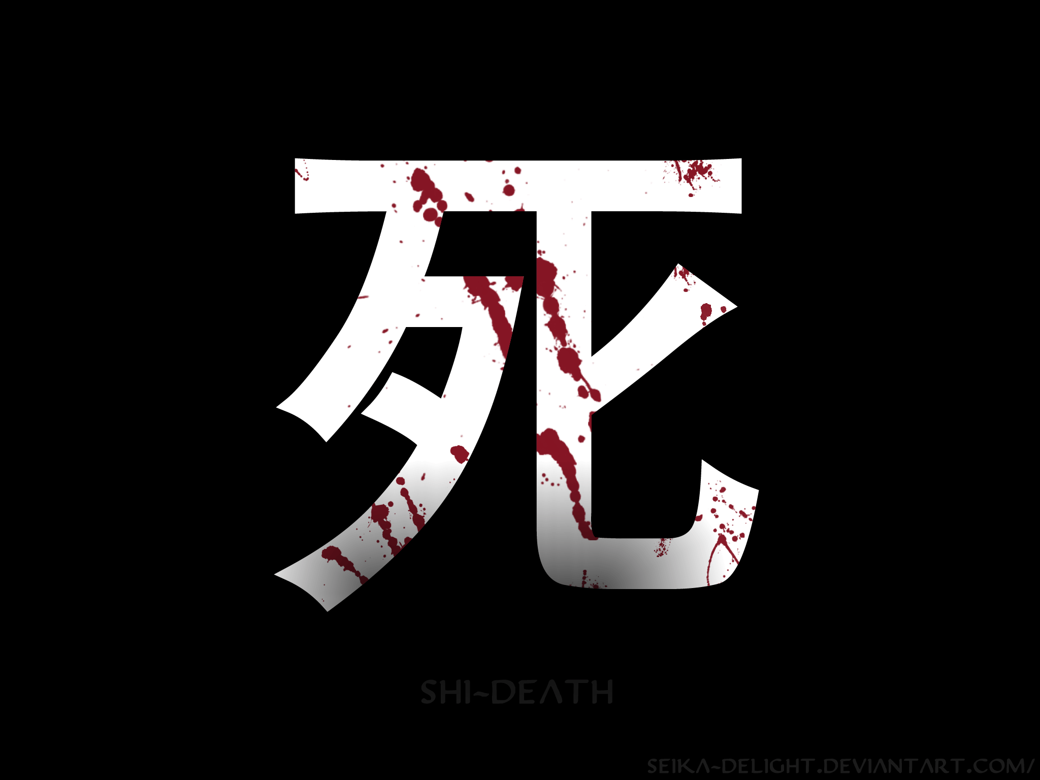 Japanese Symbol for Death Wallpaper Free Japanese Symbol for Death Background