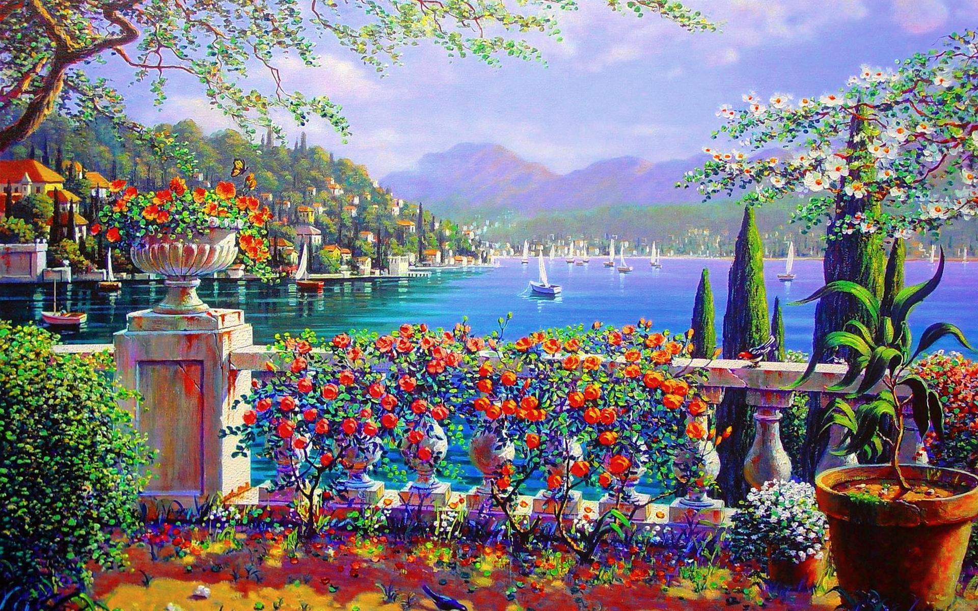 Lovely Colorful World Desktop Image