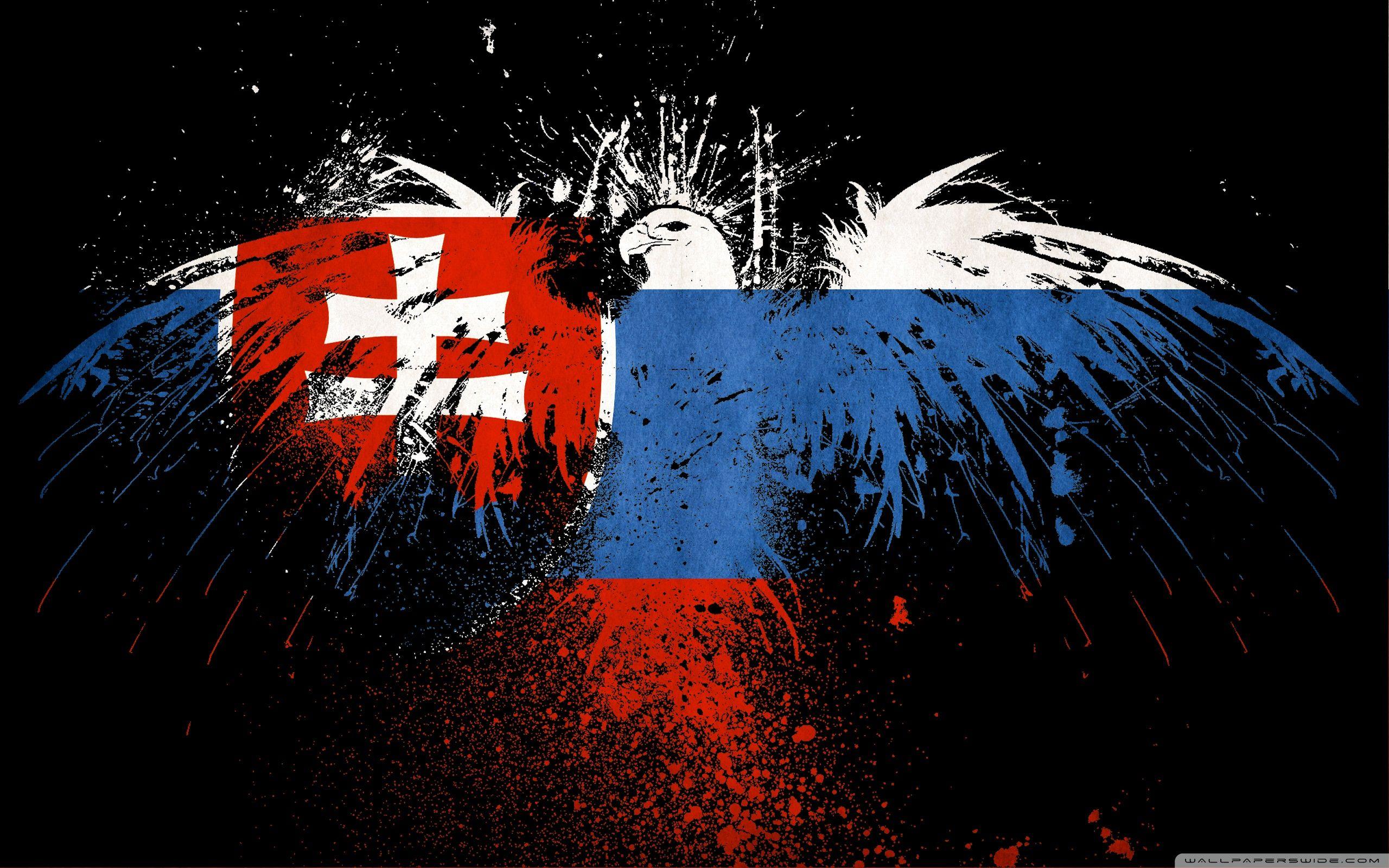 Grunge Flag Of Slovakia ❤ 4K HD Desktop Wallpaper for 4K Ultra HD