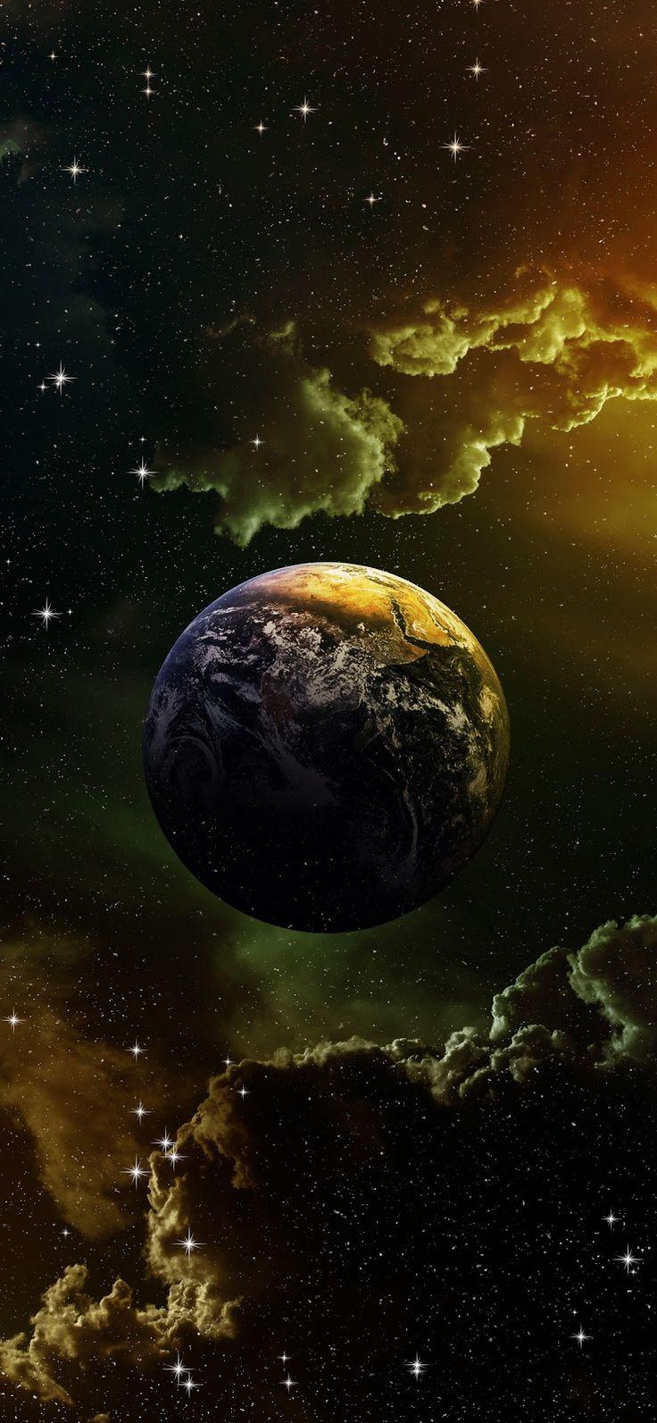 Earth Background iPhone X
