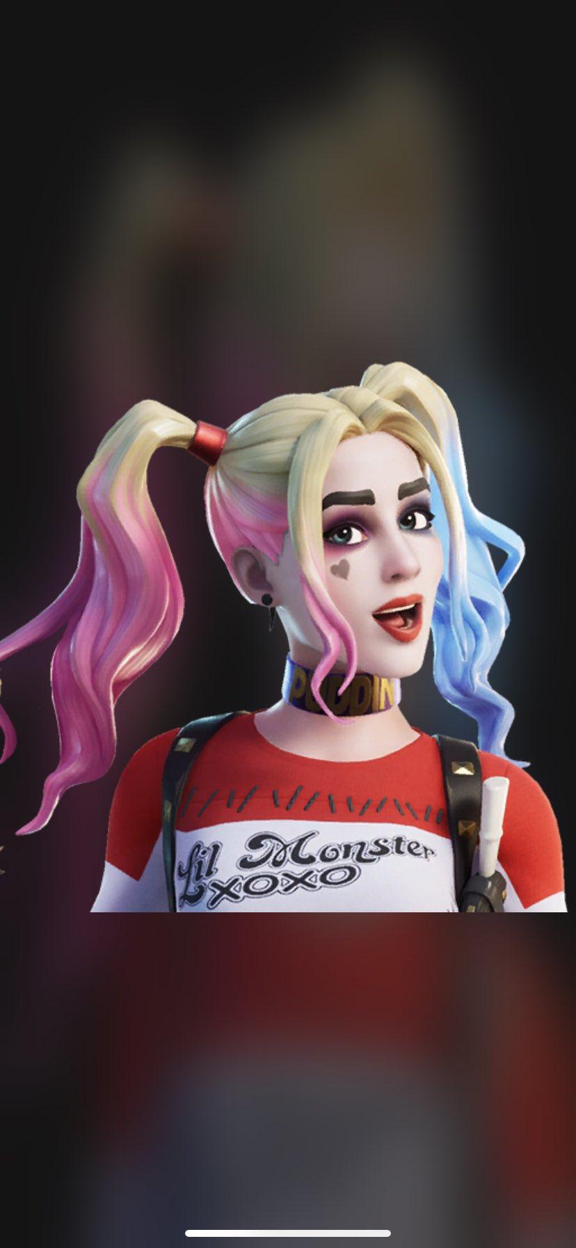 Harley Quinn Fortnite Outfit Wallpapers Wallpaper Cave