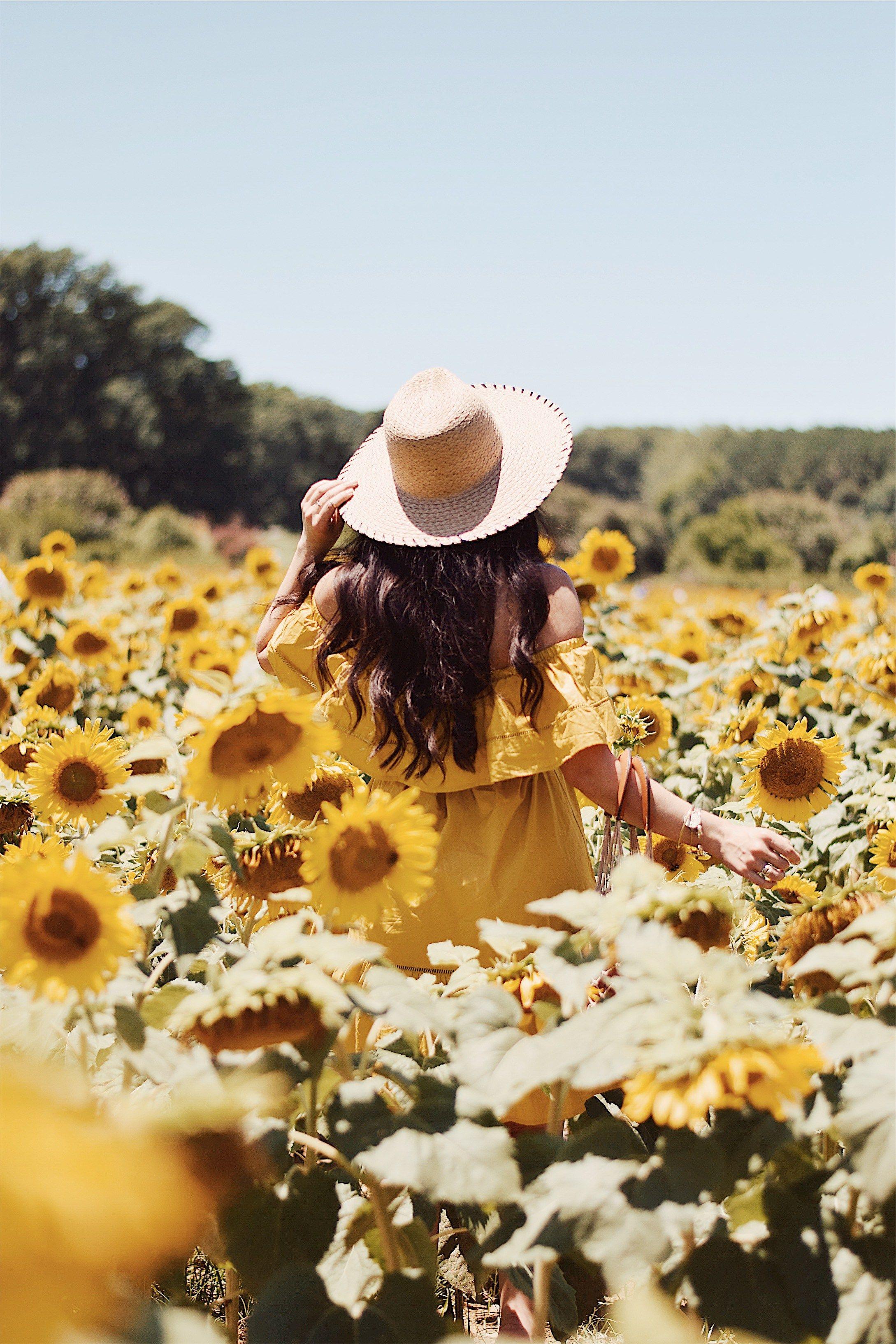 Sunflower Girl Wallpapers - Wallpaper Cave