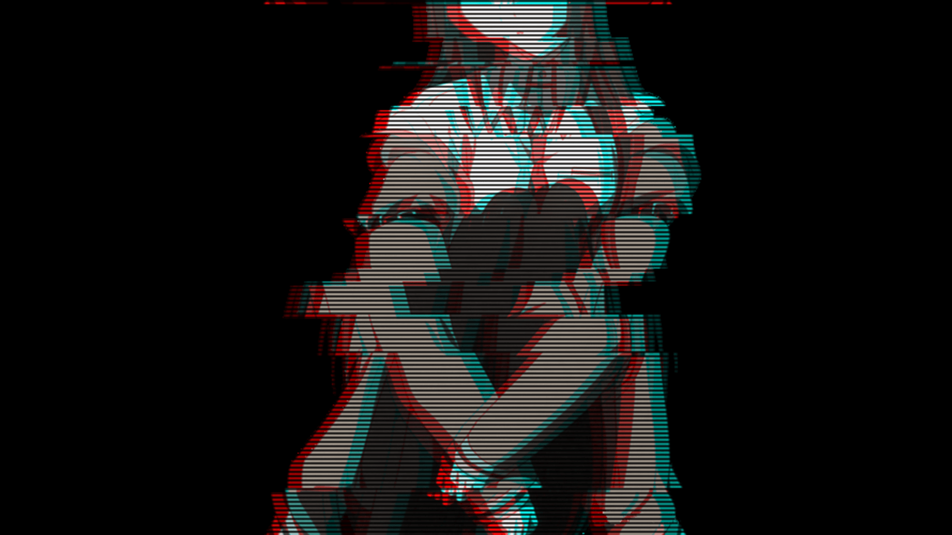 Anime Glitch Hd Wallpapers Wallpaper Cave