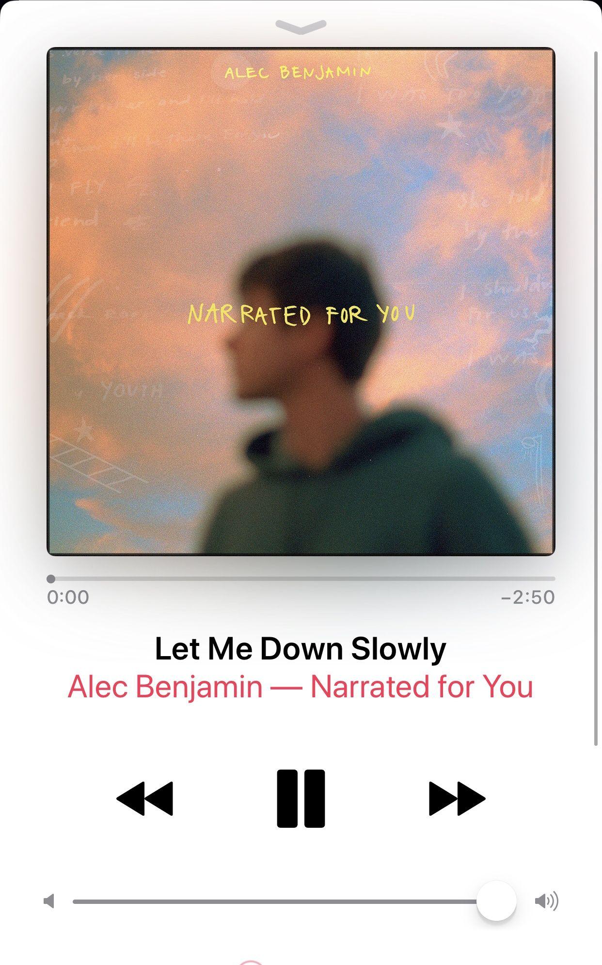 Alec Benjamin Let Me Down Slowly Wallpapers - Wallpaper Cave