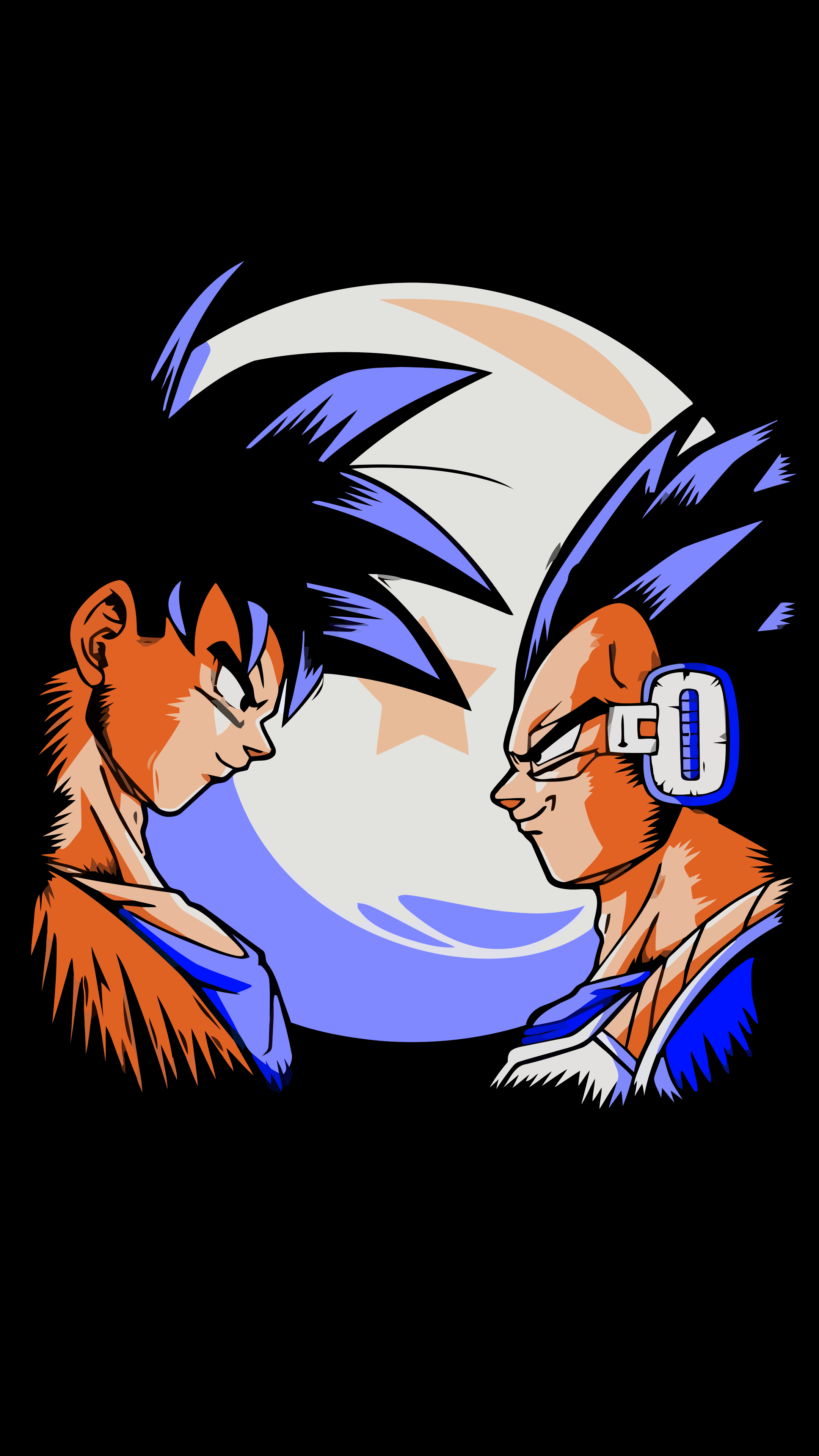 Vegeta Wallpaper 4K, AMOLED, Dragon Ball Super