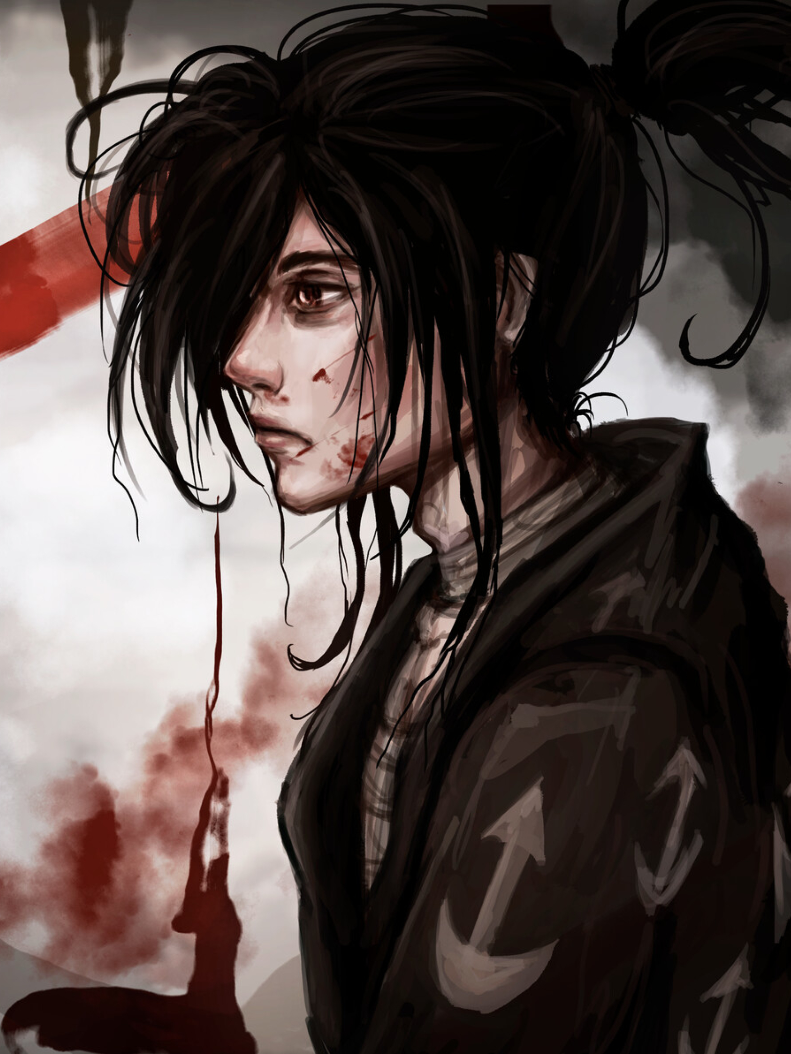 Hyakkimaru In Dororo Anime 1620x2160 Resolution