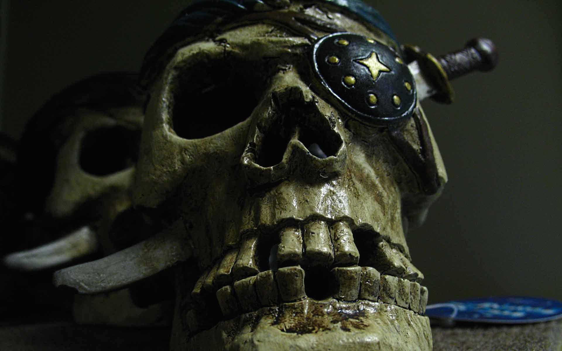 pirate skull HD Wallpaper