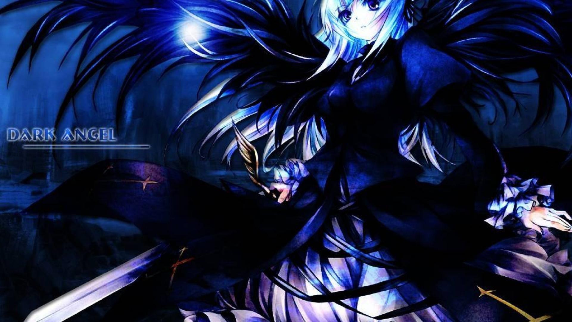 Dark Blue Anime Wallpapers - Wallpaper Cave