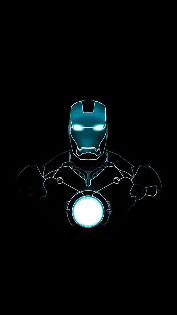 Iron Man glow in the dark design. Iron man wallpaper, Ironman