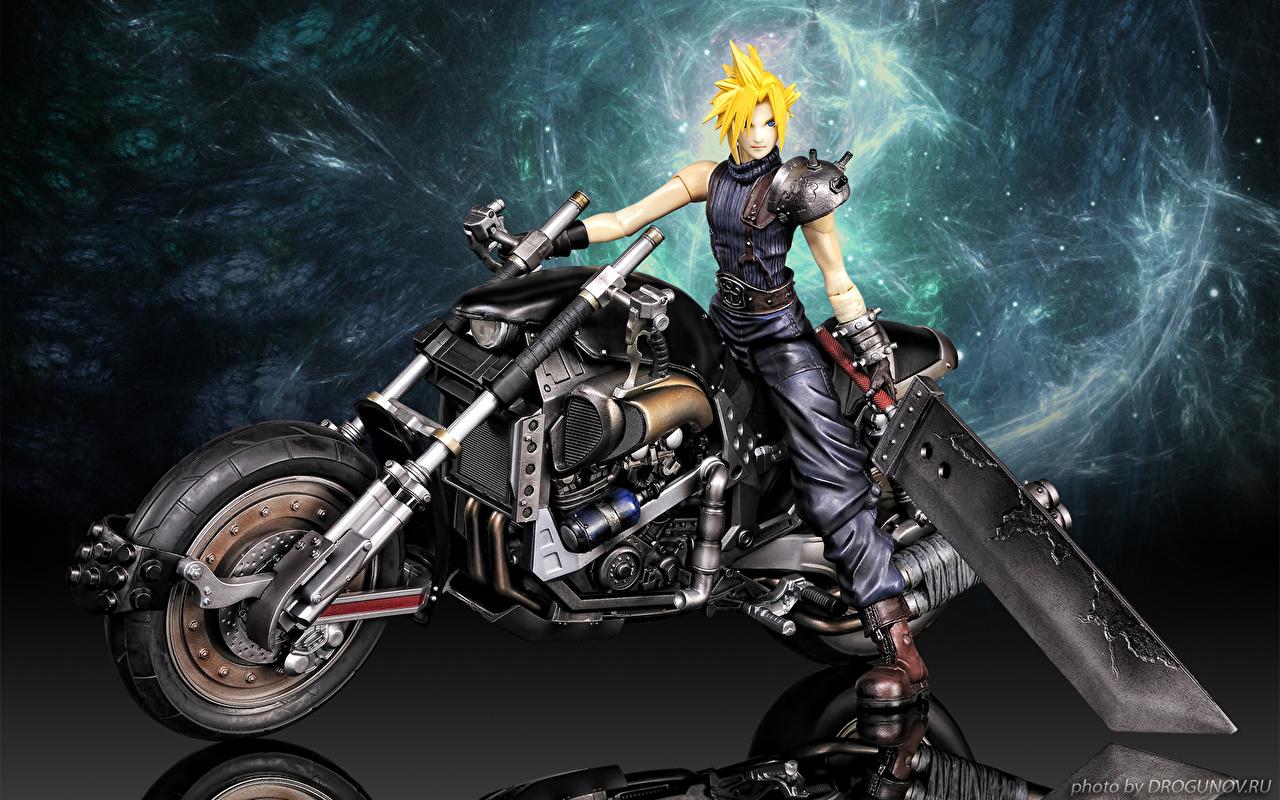Desktop Wallpaper Final Fantasy Final Fantasy VII Swords 3D
