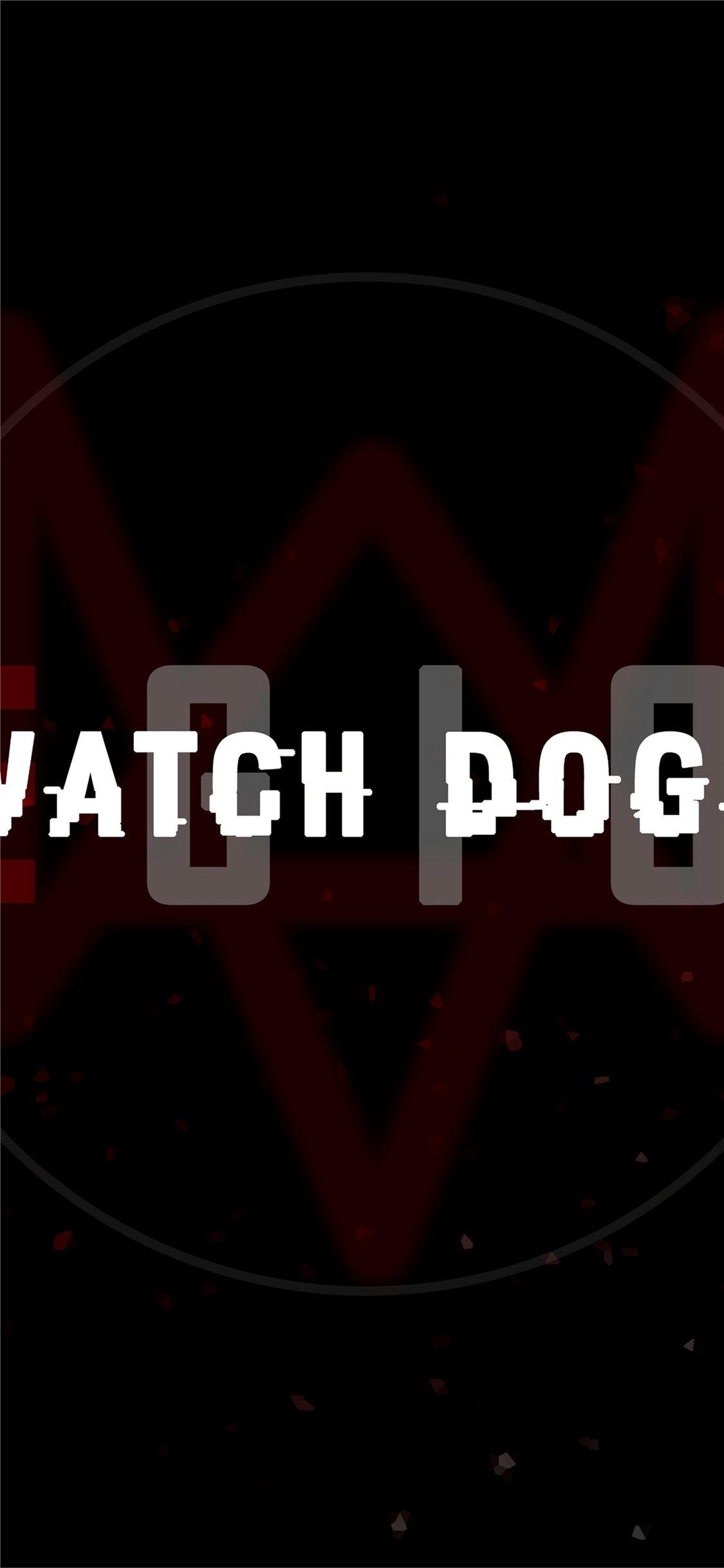watch dogs legion logo 5k iPhone X Wallpaper Free Download