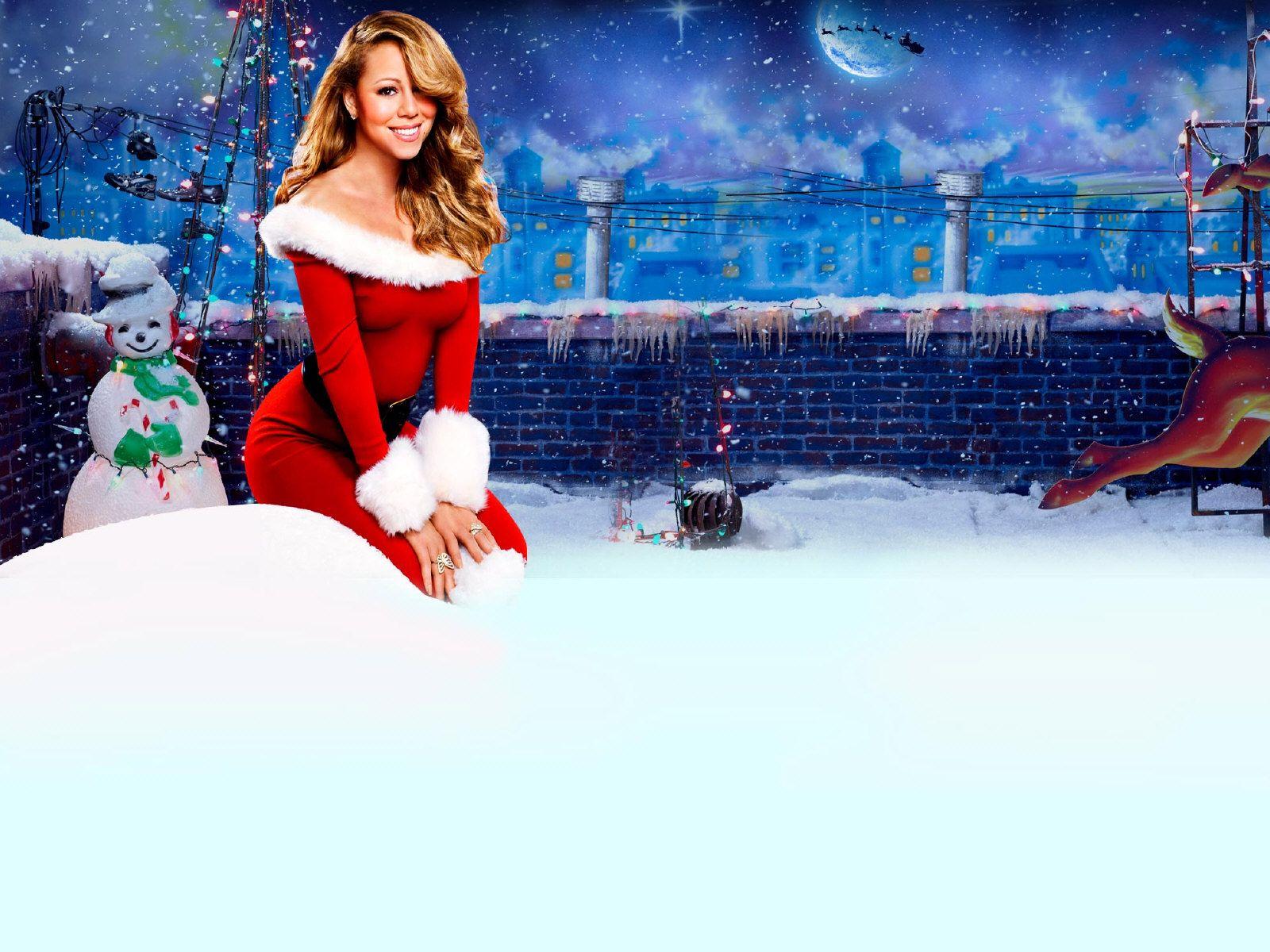 Mariah Carey Christmas Wallpaper Free Mariah Carey Christmas Background