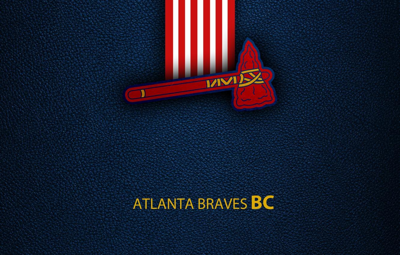 Wallpaper wallpaper, sport, logo, baseball, Atlanta Braves image for desktop, section спорт