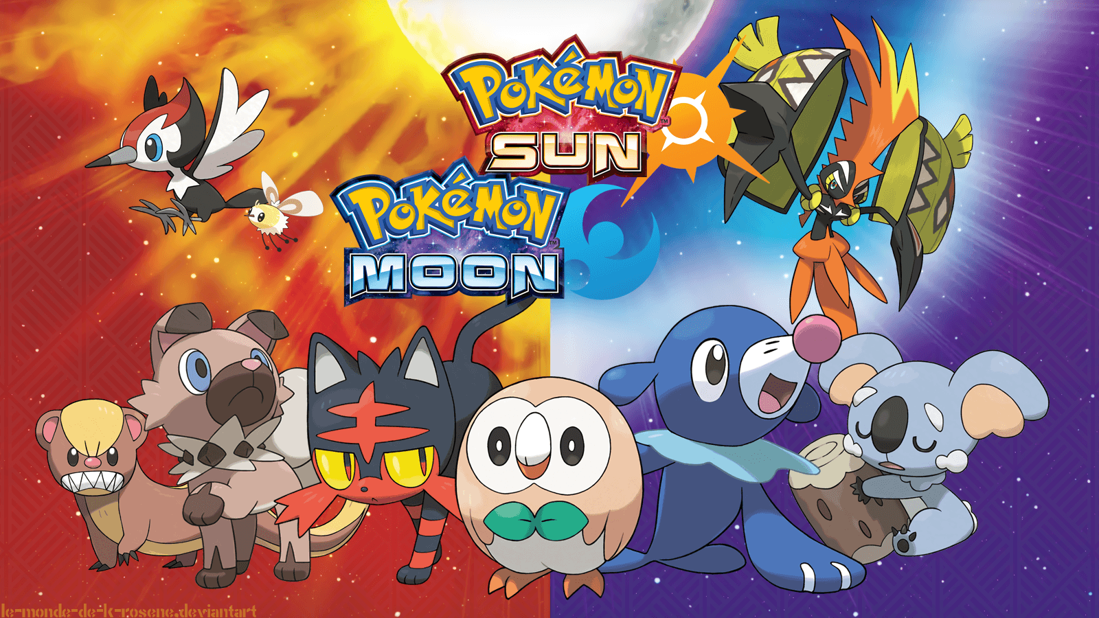 pokemon sun and moon characters