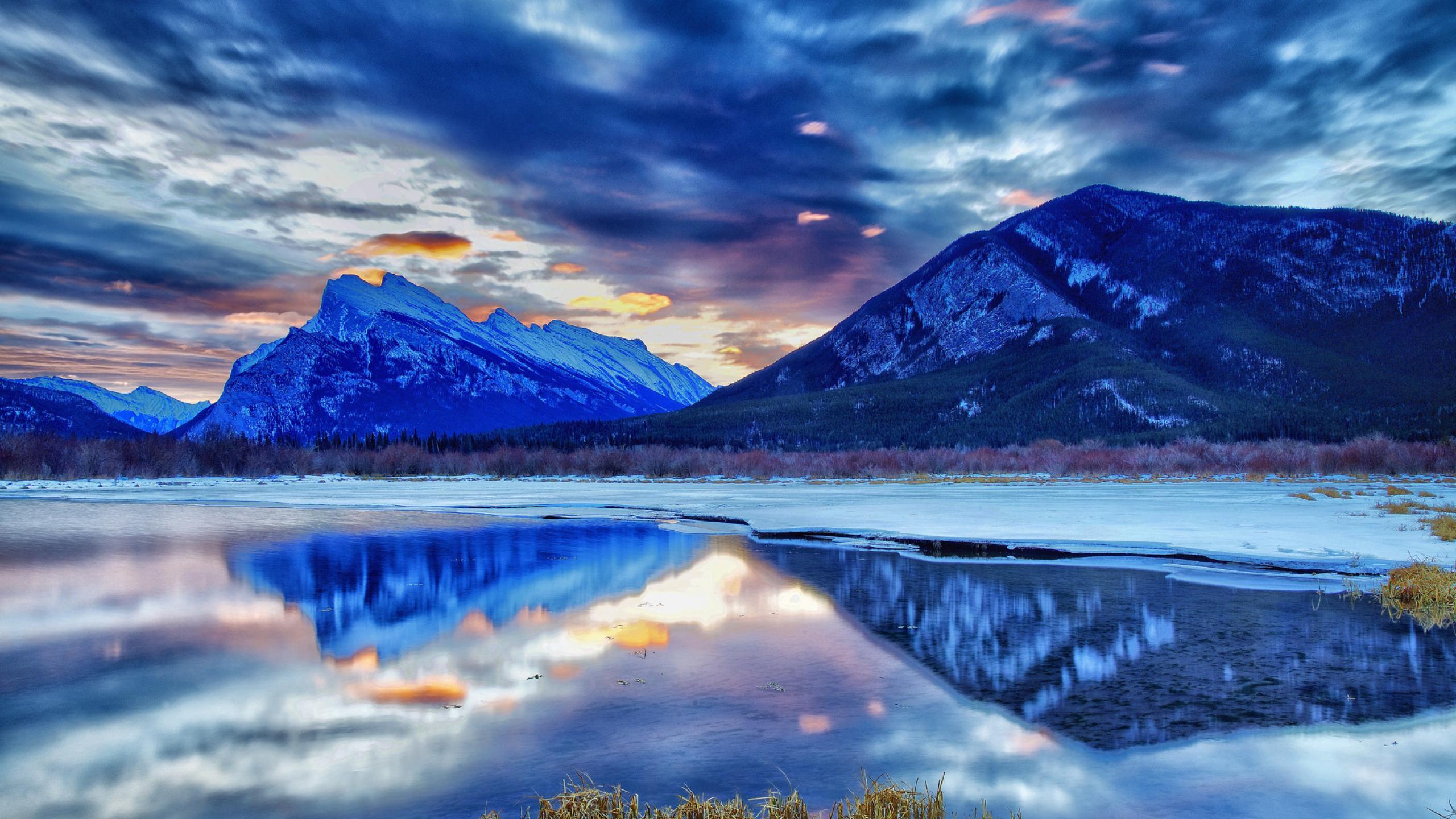 Banff Alberta Landscape Desktop Background Windows