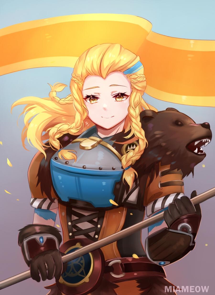 Brigitte (Overwatch) Anime Image Board