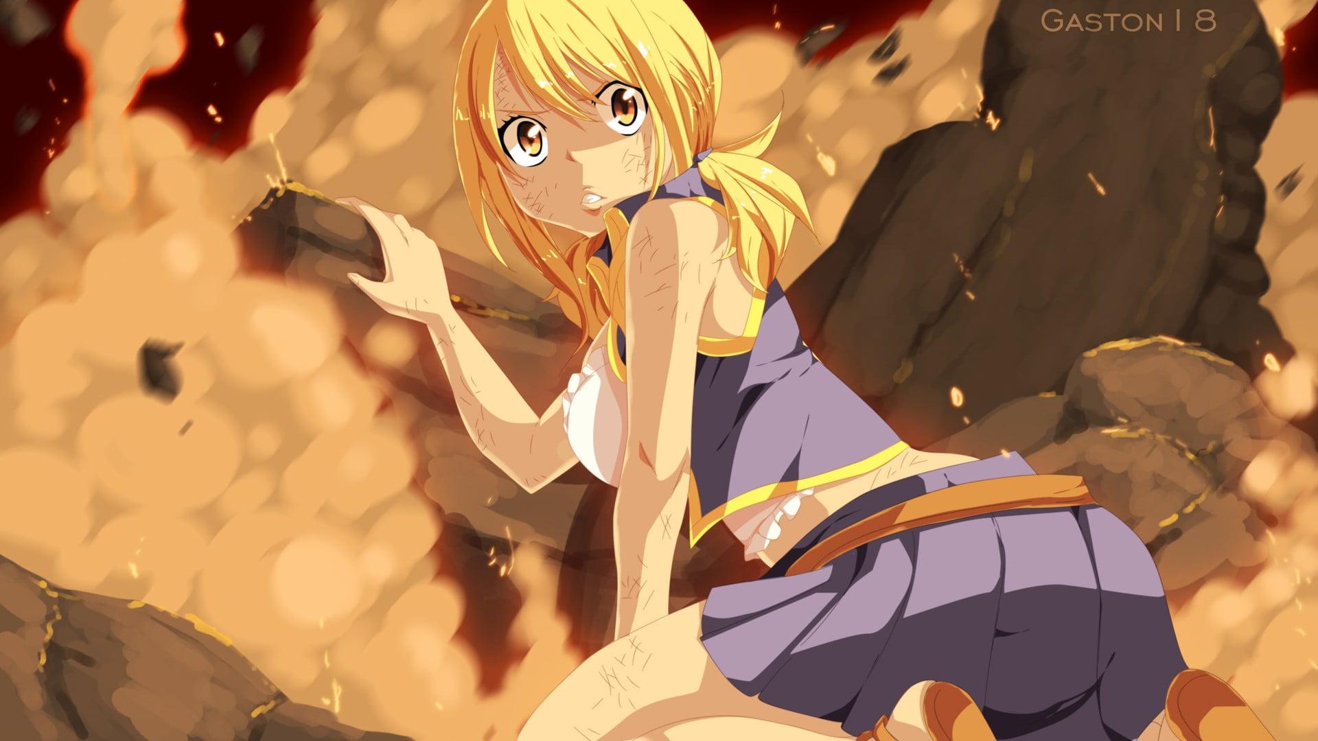 Fairy Tail Lucy Heartfilia Wallpapers Wallpaper Cave