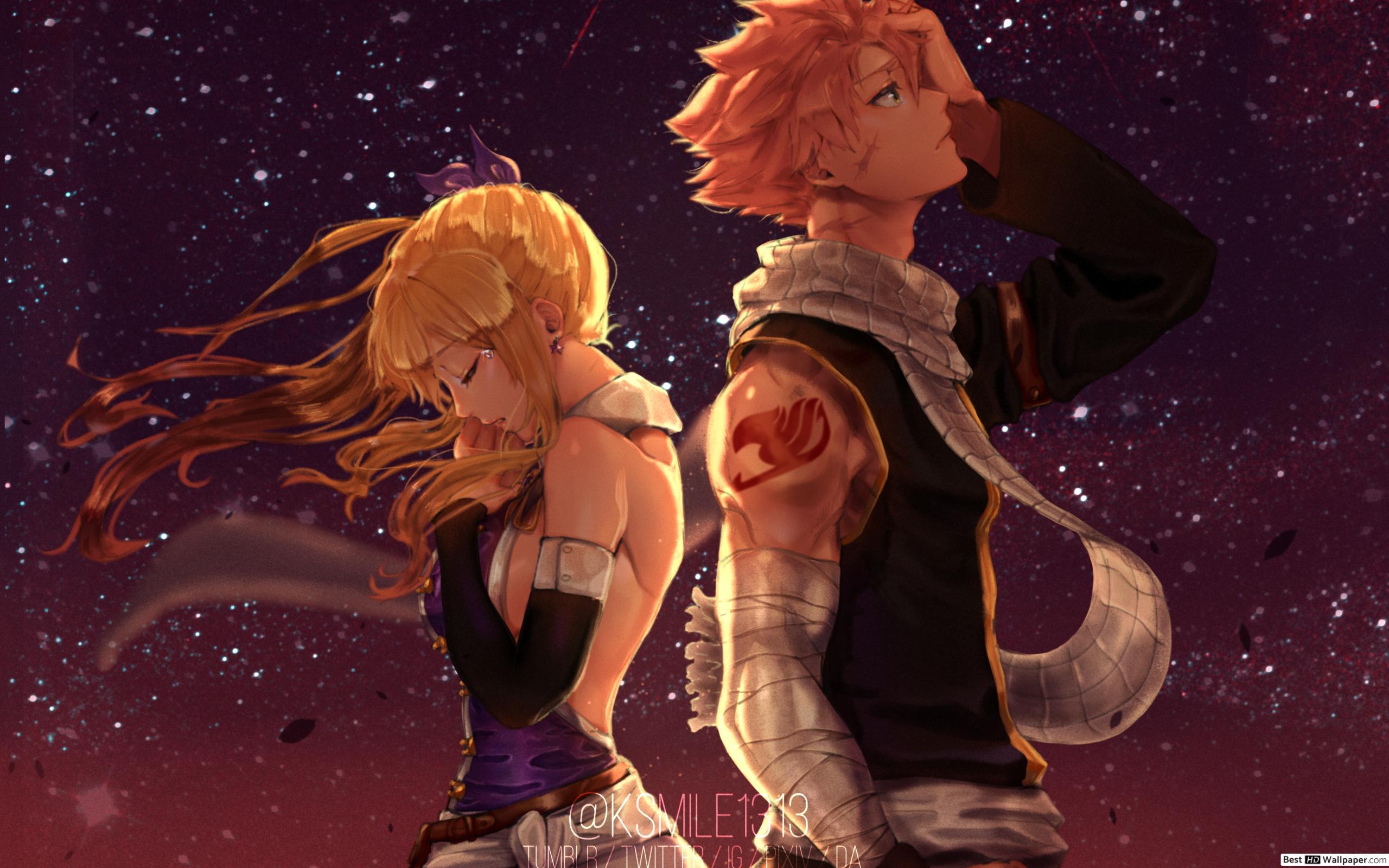 Lucy Heartfilia & Natsu Dragneel HD wallpaper download