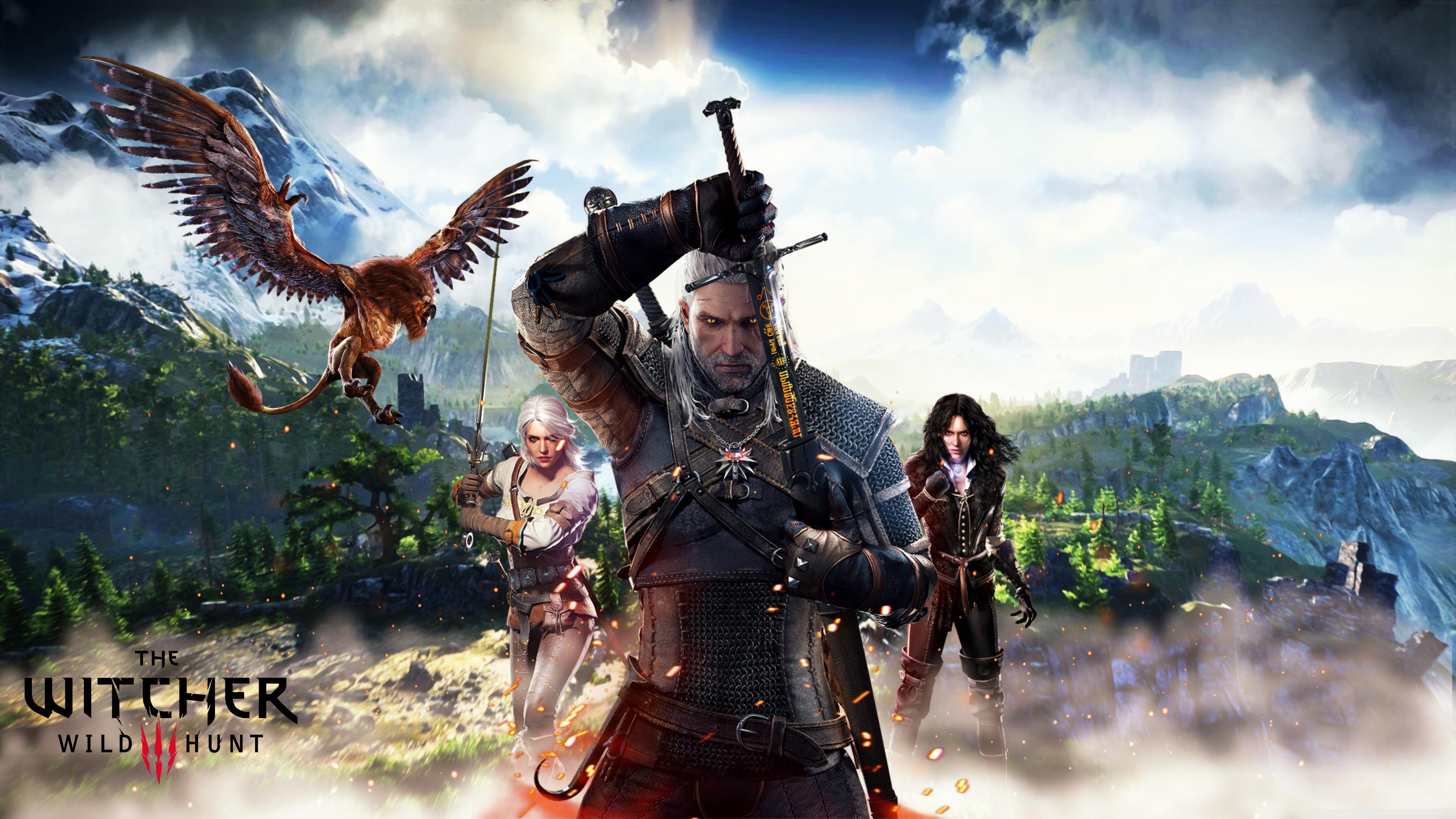 The Witcher 3 Wild Hunt Ultra HD Desktop Background Wallpaper