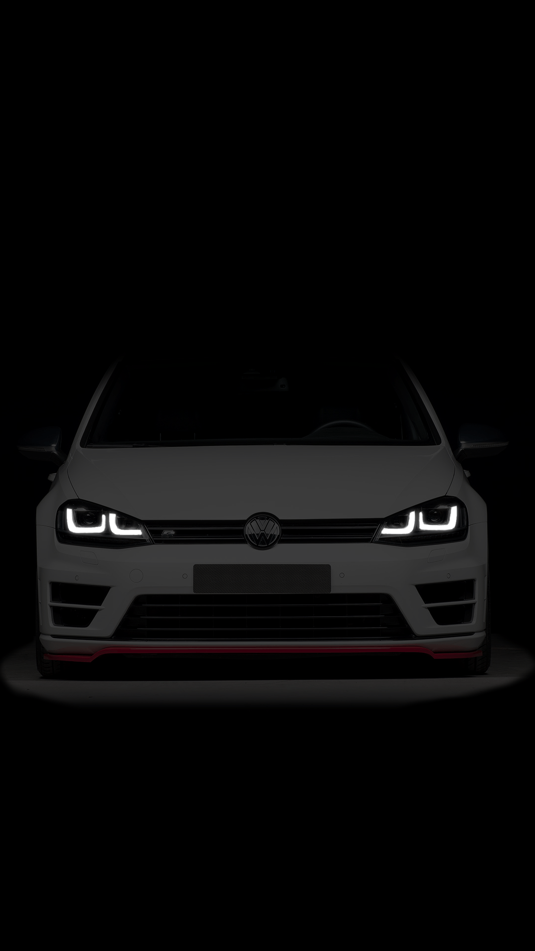 Dark Volkswagen Golf R [1080x1920]