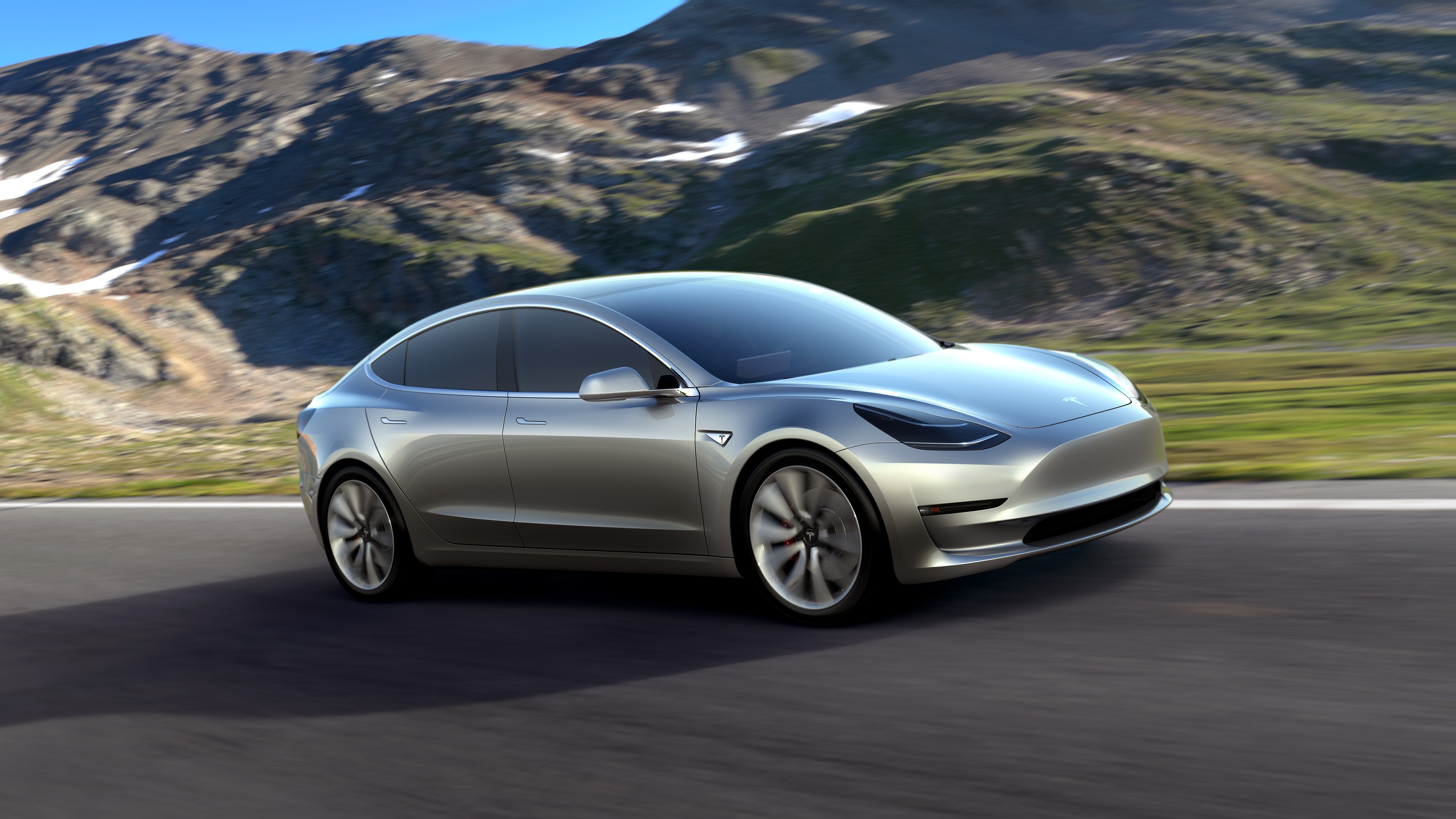 Widescreen 4K Ultra HD Wallpaper of Tesla for Windows and Mac