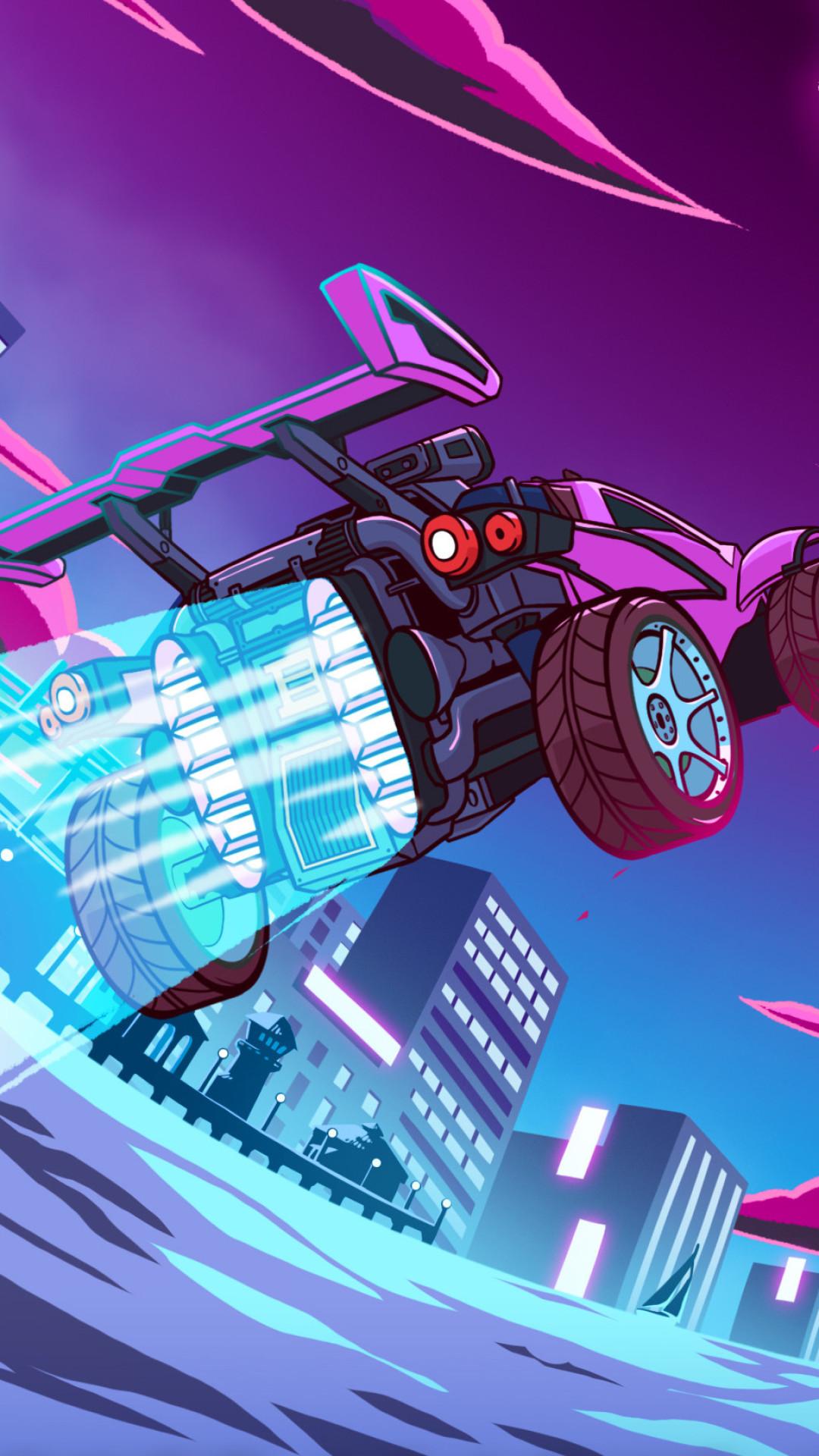 Rocket League X Monstercat iPhone 7, 6s, 6 Plus, Pixel xl