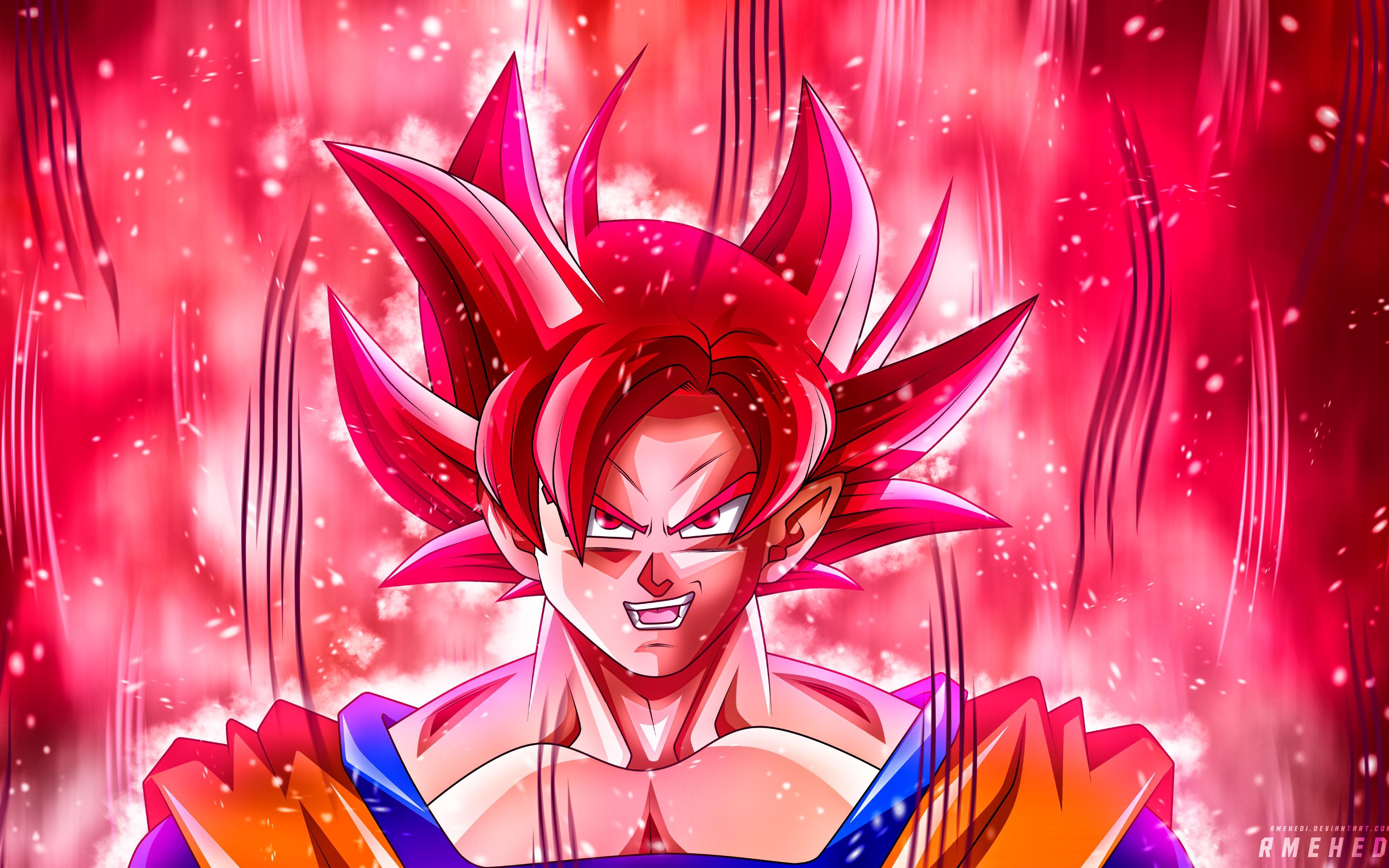 Goku Anime 4K 3840x2400 Resolution Wallpaper, HD Anime